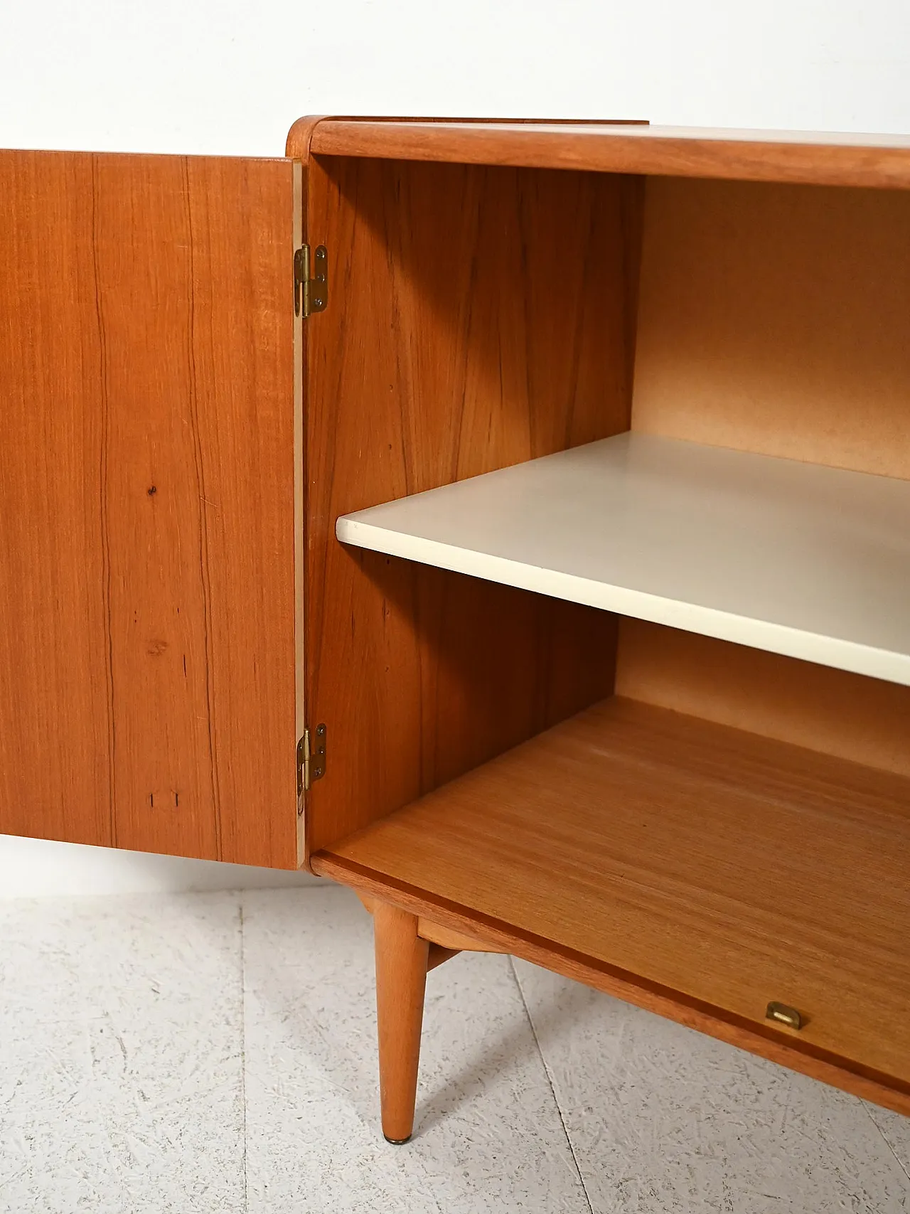Sonett Scandinavian teak and oak cabinet, 1960s 7
