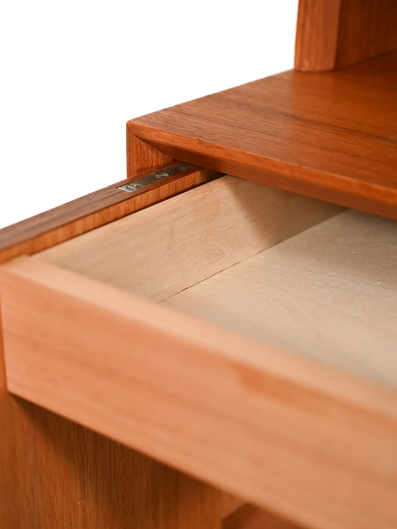 Scandinavian bookcase with cabinet, 60s 8
