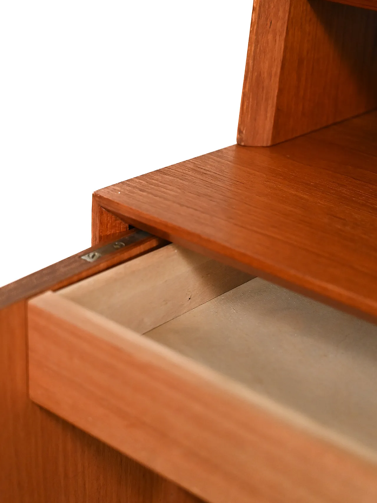 Scandinavian bookcase with cabinet, 60s 7
