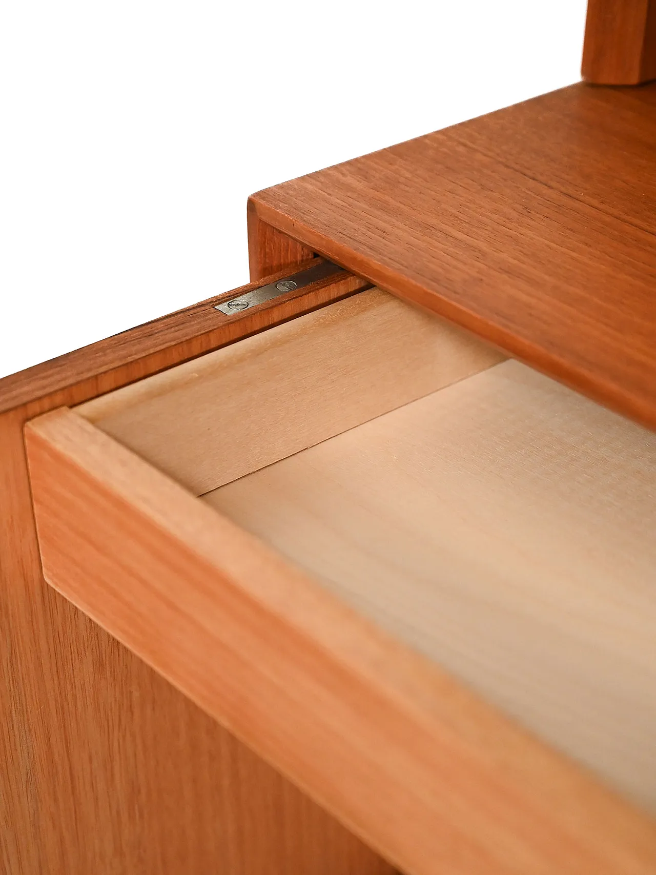 Libreria scandinava con cabinet, anni '60 10