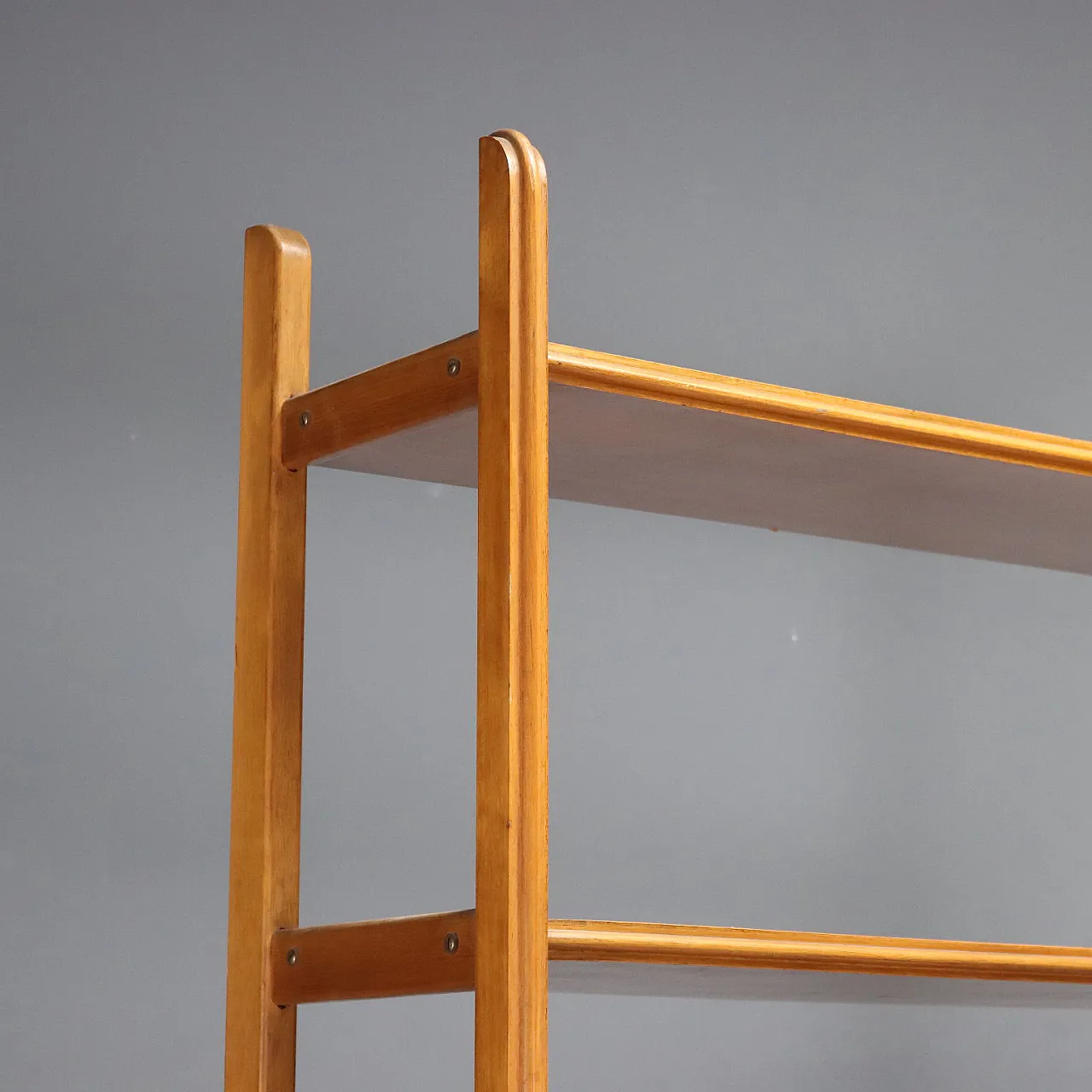 Wooden bookcase with flap, 1960s 5