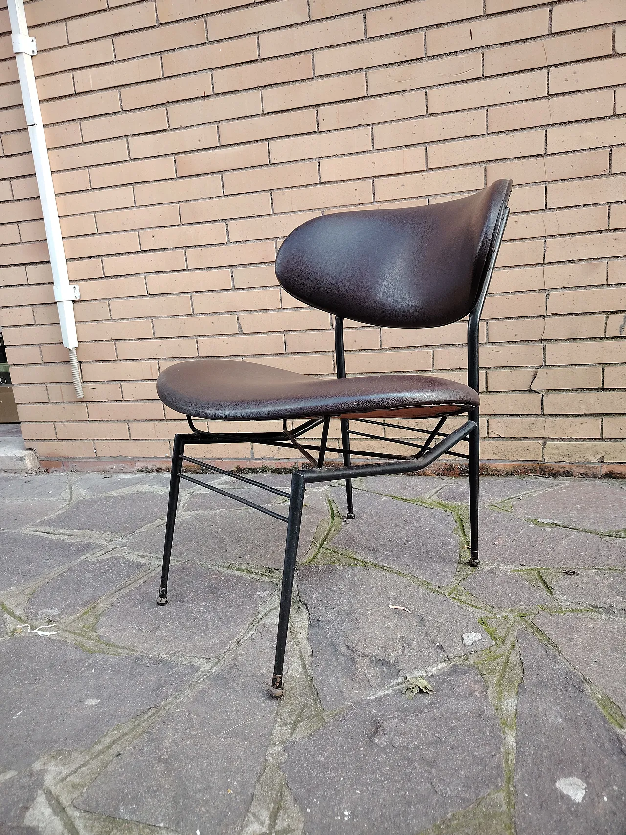 Armchair Gastone Rinaldi style, 1950s 3