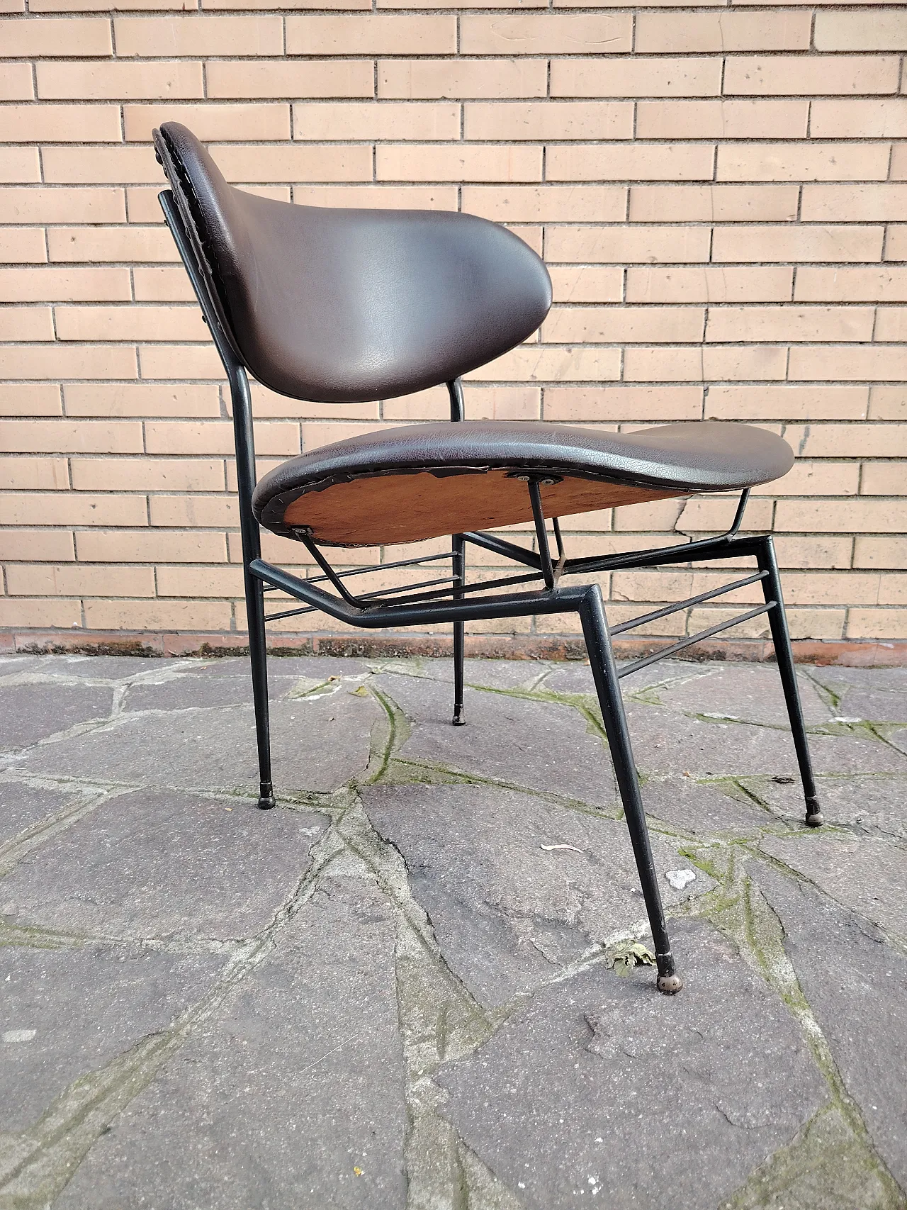 Armchair Gastone Rinaldi style, 1950s 8