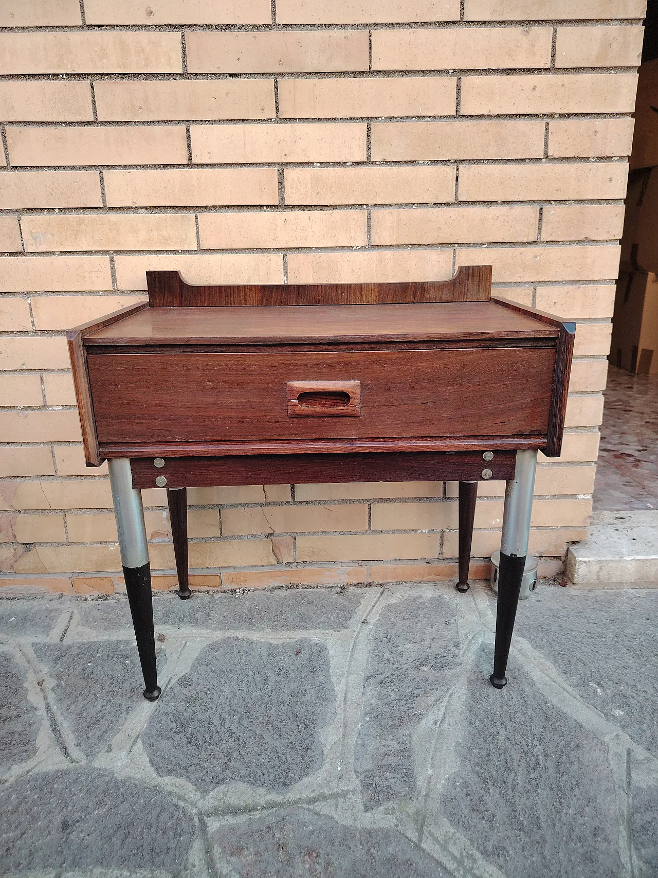Pair of bedside tables, 60s 2