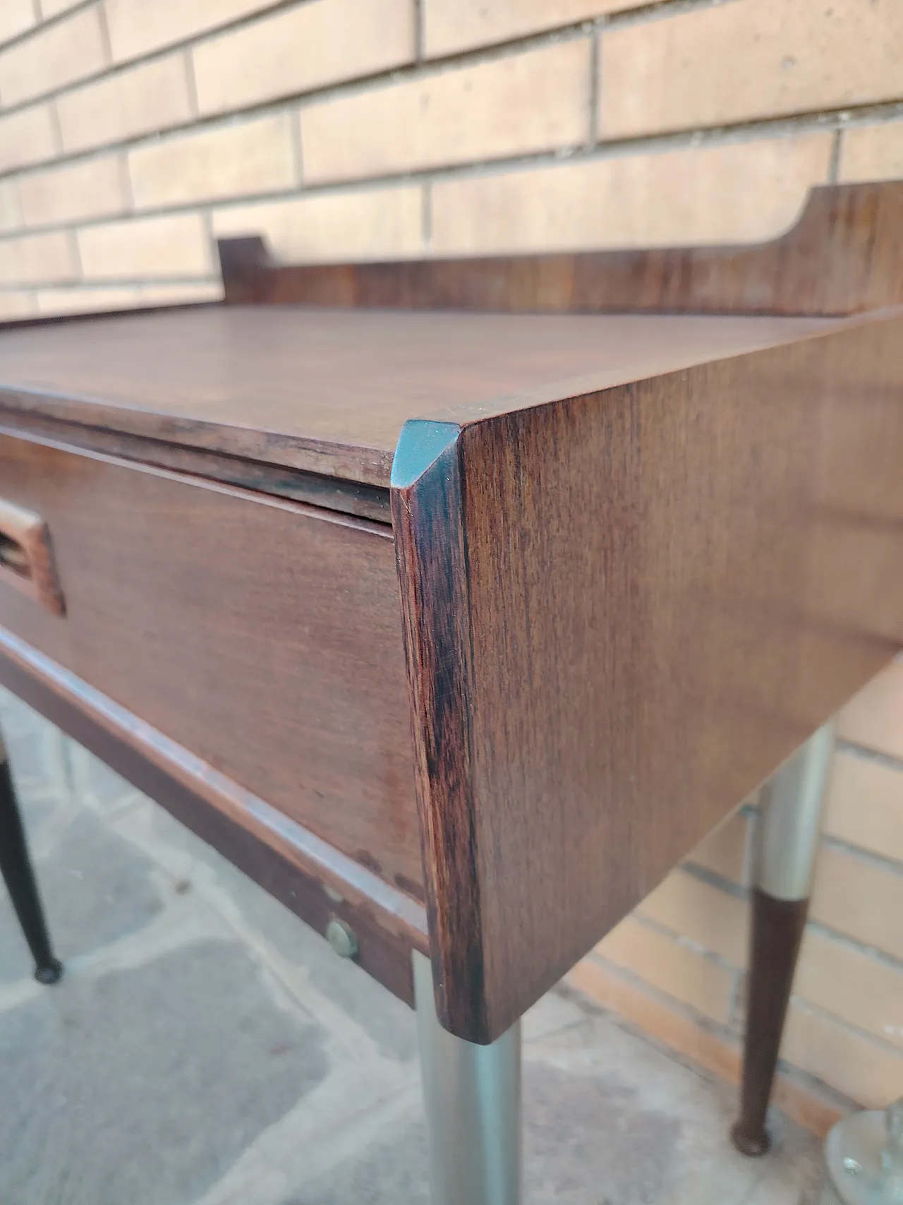 Pair of bedside tables, 60s 3