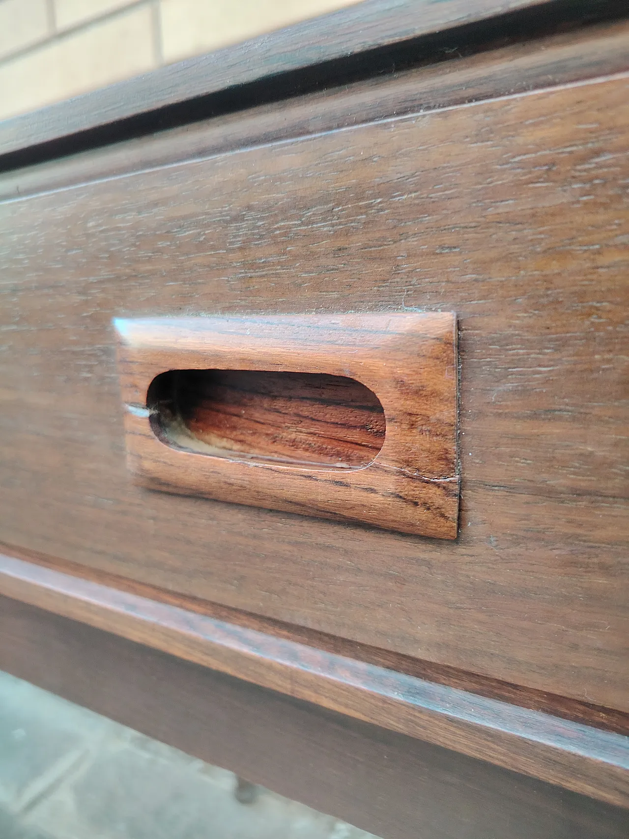 Pair of bedside tables, 60s 4