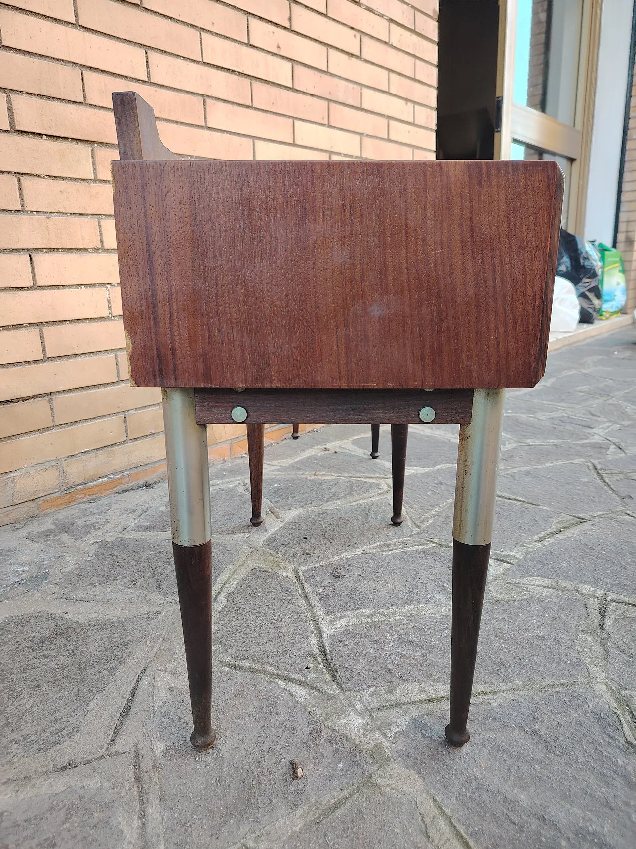 Pair of bedside tables, 60s 8