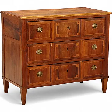 Cassettone in legno di noce, primo '900