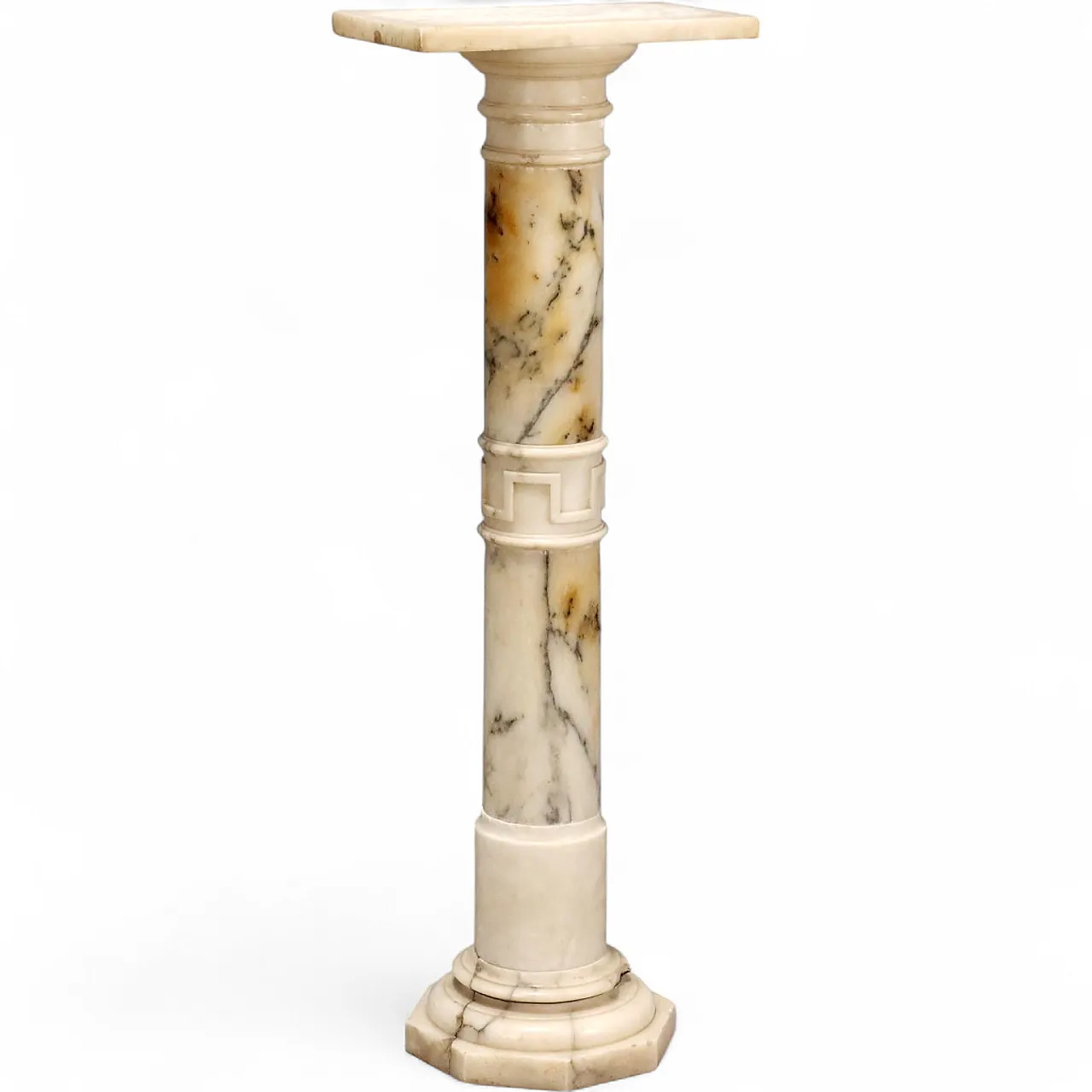 Colonna tornita in alabastro, '800 9