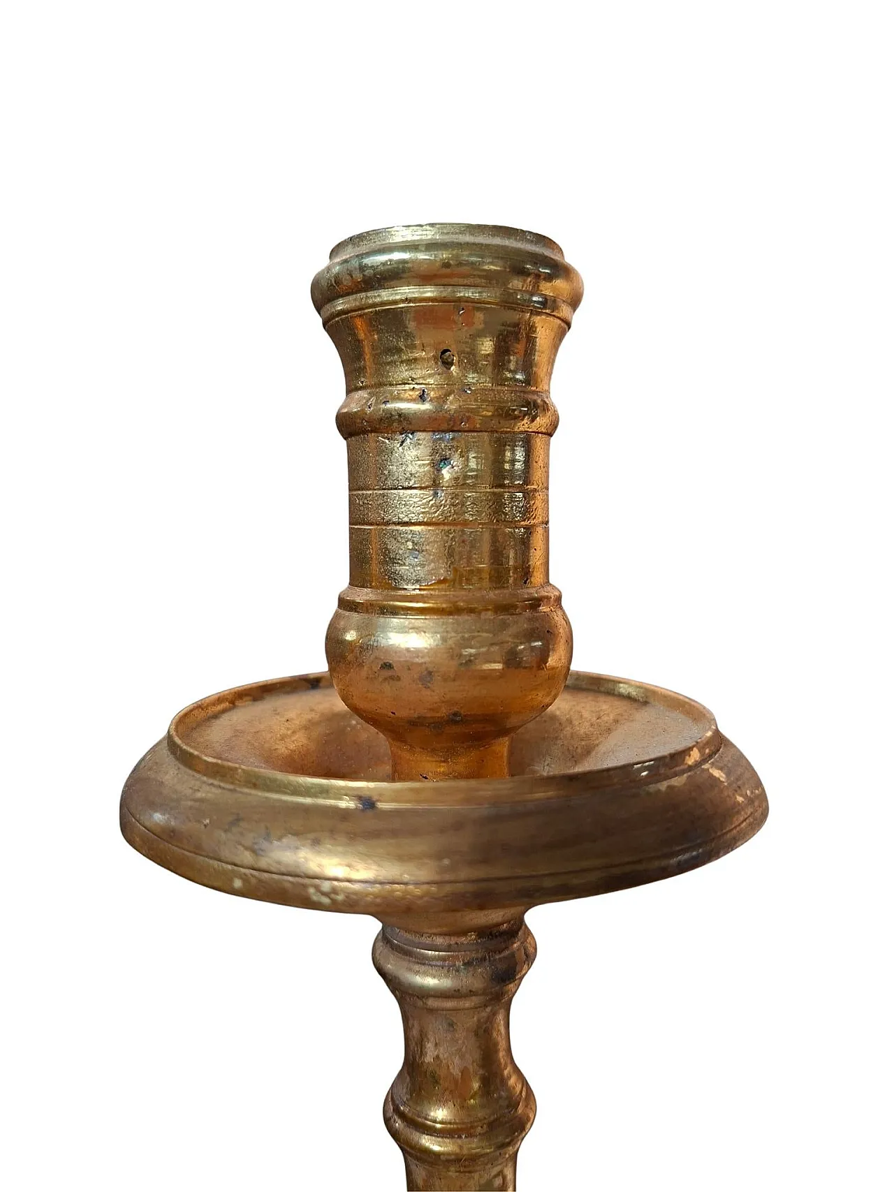 Pair of Baroque altar candlesticks, mid-20th century 5