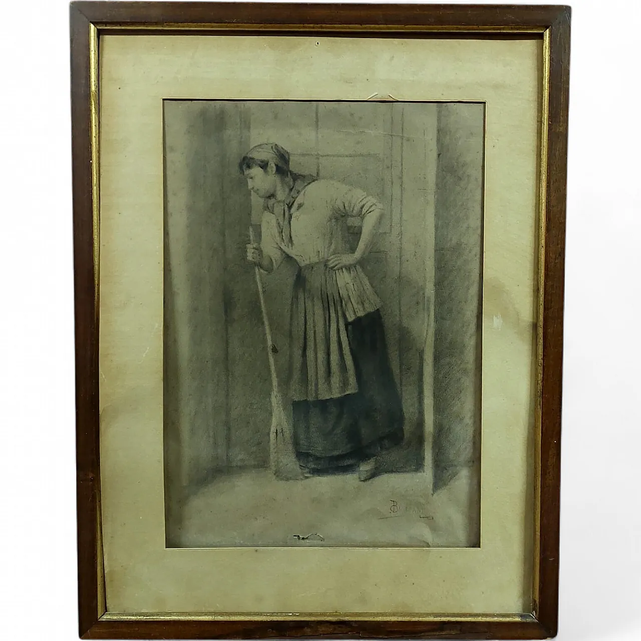 Disegno bifronte di Osvaldo Bignami, '800 14