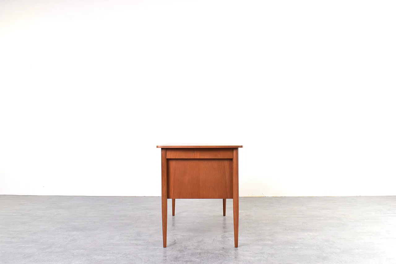 Scrivania Mid-Century in teak, Danimarca, anni '60. 5