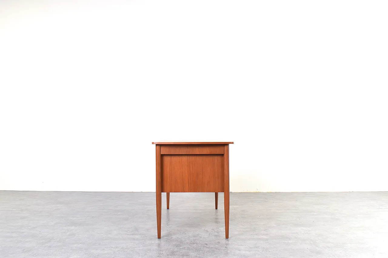 Scrivania Mid-Century in teak, Danimarca, anni '60. 6