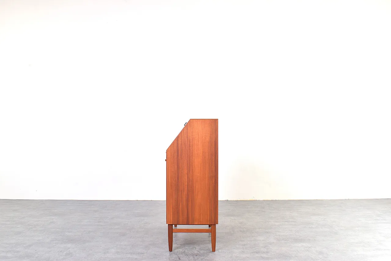 Secretaire danese Mid-Century in teak, anni '60. 6