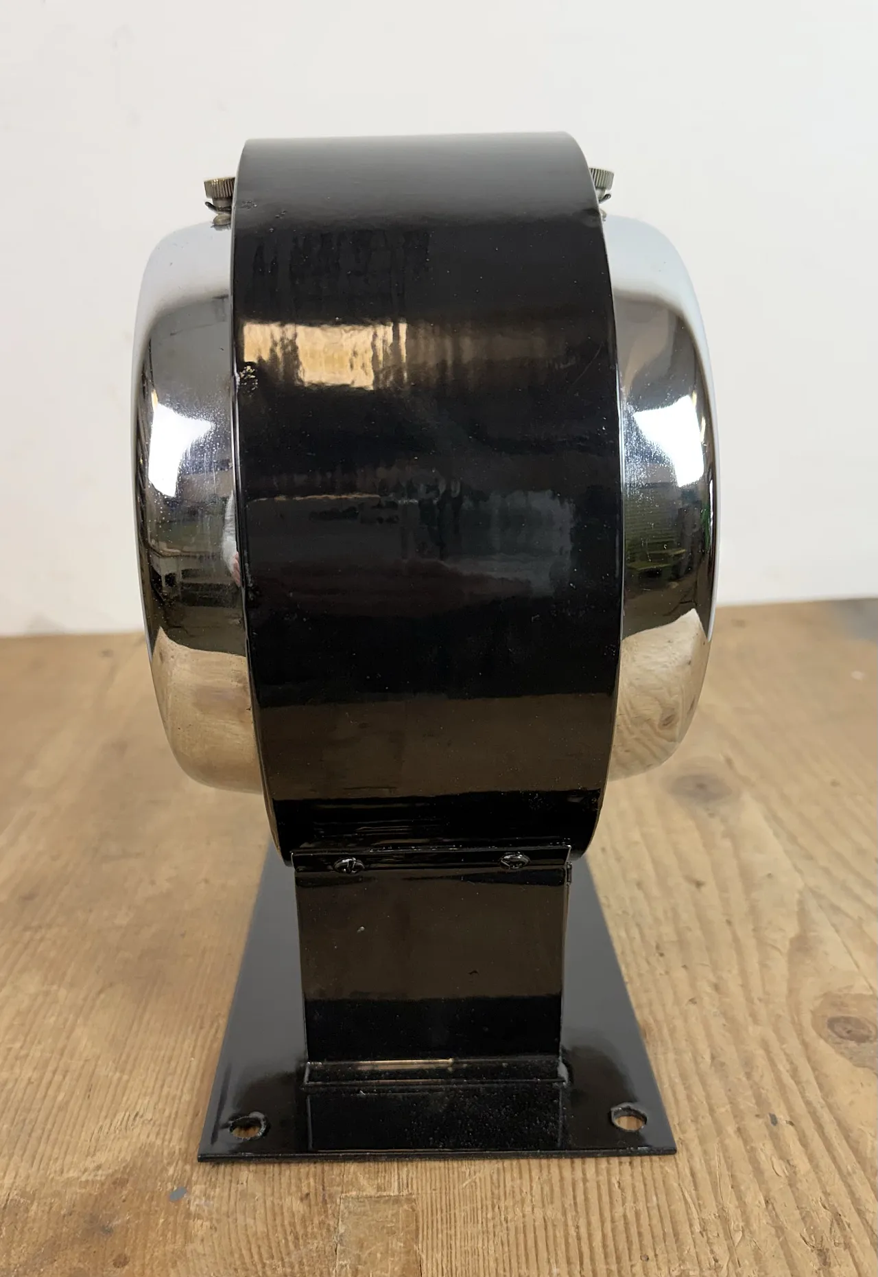 Vintage Black Citizen Double-Sided Ship Wall Clock, 1980s 9