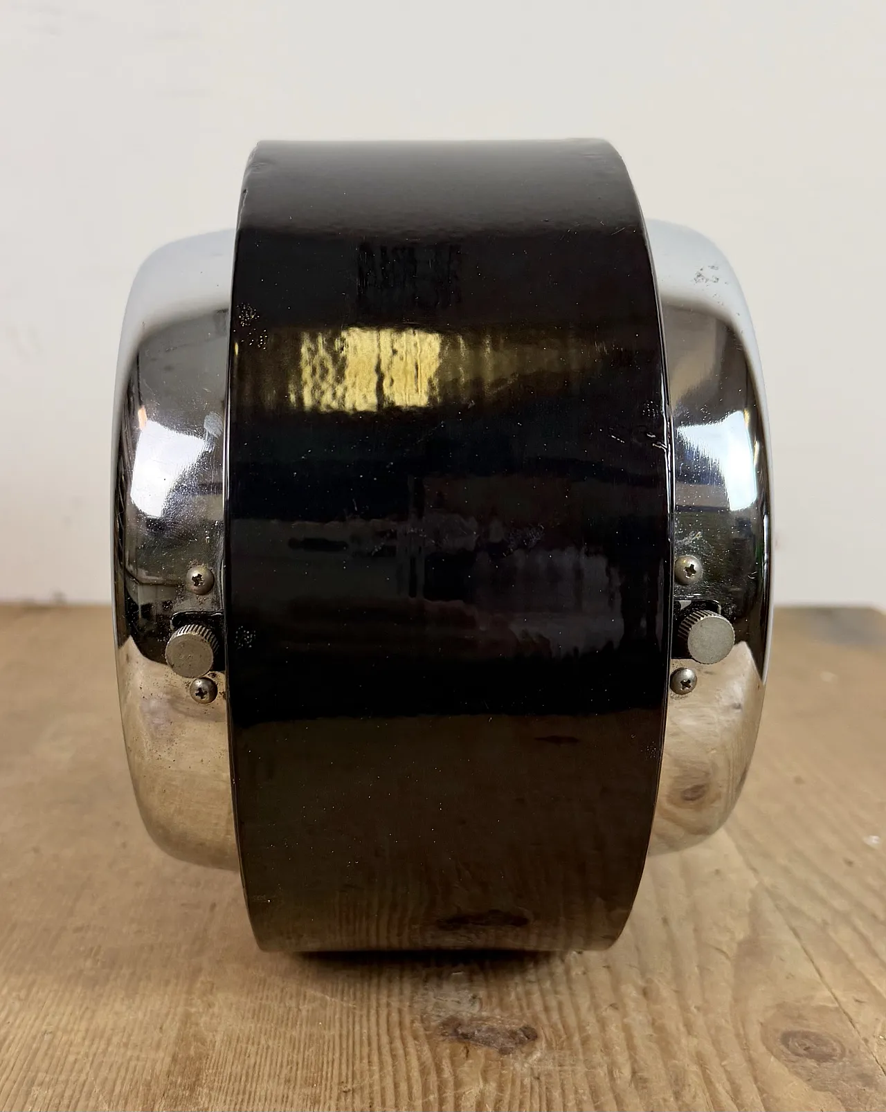 Vintage Black Citizen Double-Sided Ship Wall Clock, 1980s 13