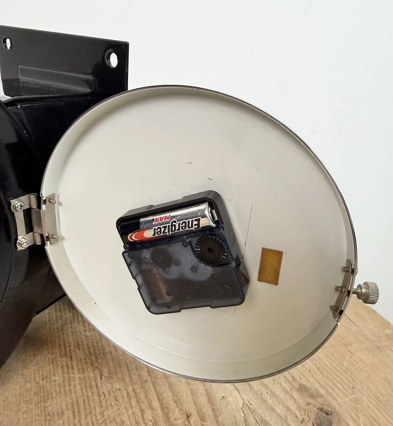 Vintage Black Citizen Double-Sided Ship Wall Clock, 1980s 21