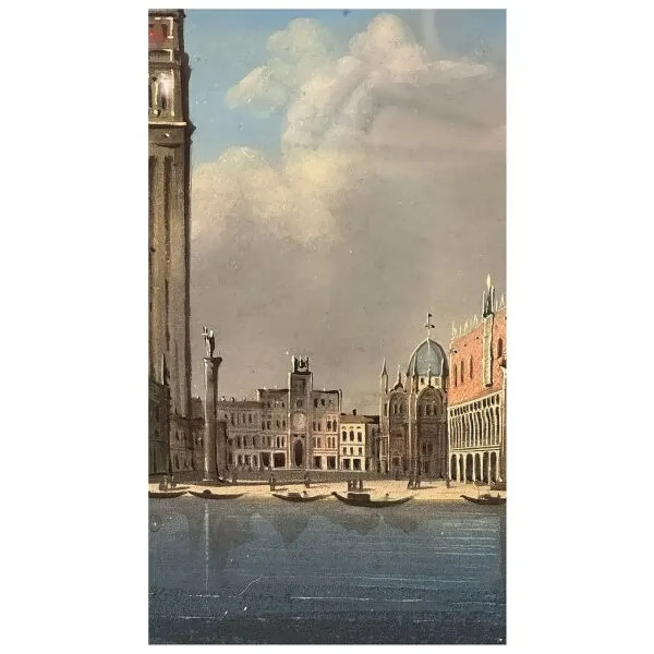 Veduta del Bacino di San Marco di Giovanni Biasin, '800 4