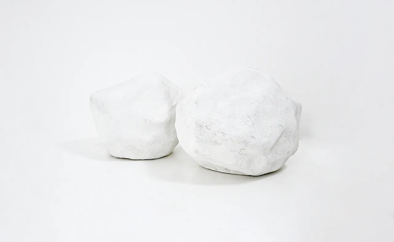 Coppia di Lampade Rock Dora di André Cazenave per Atelier A, anni '70 2