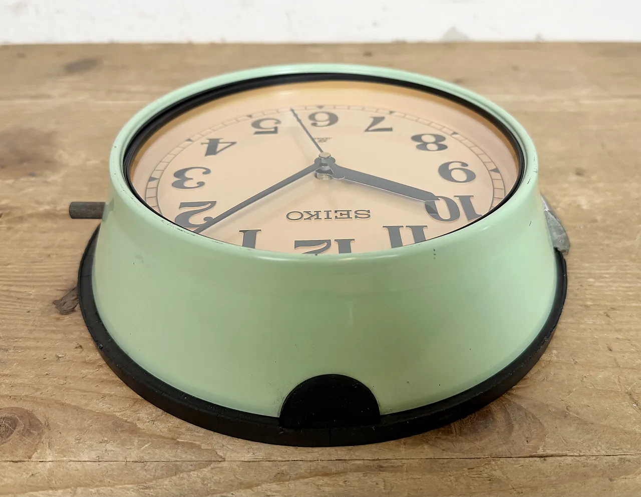Vintage Green Seiko Ships Wall Clock, 1970s | intOndo
