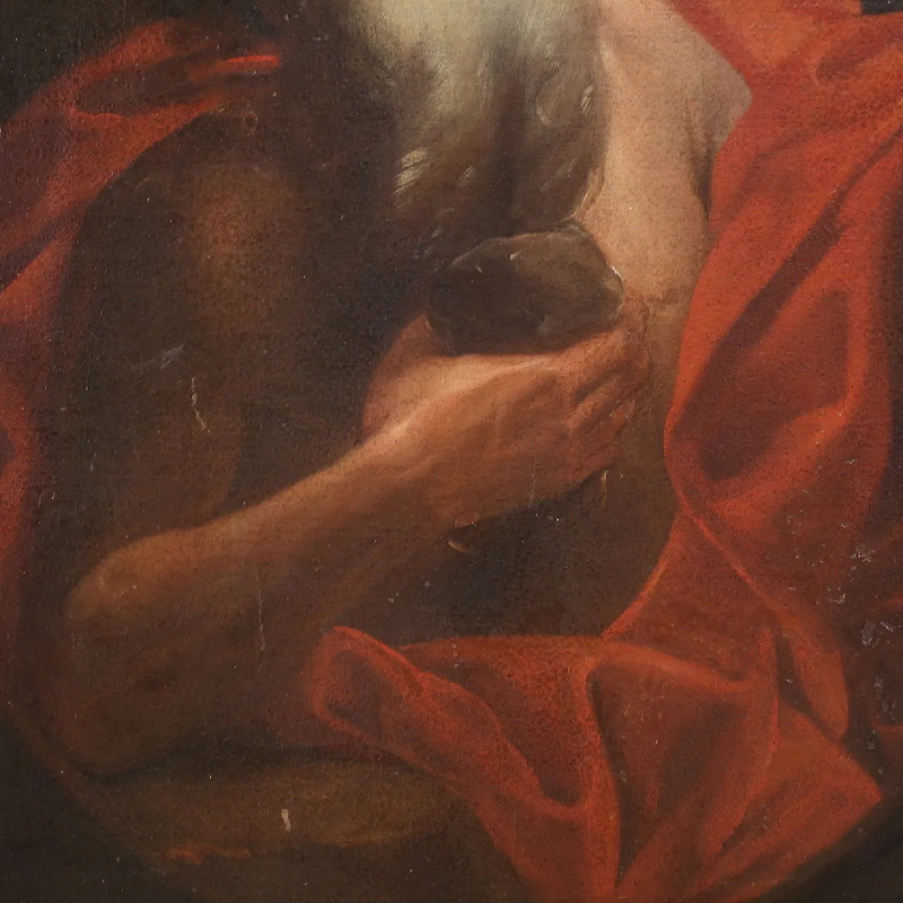 Italian painting Saint Jerome, 17th century 11