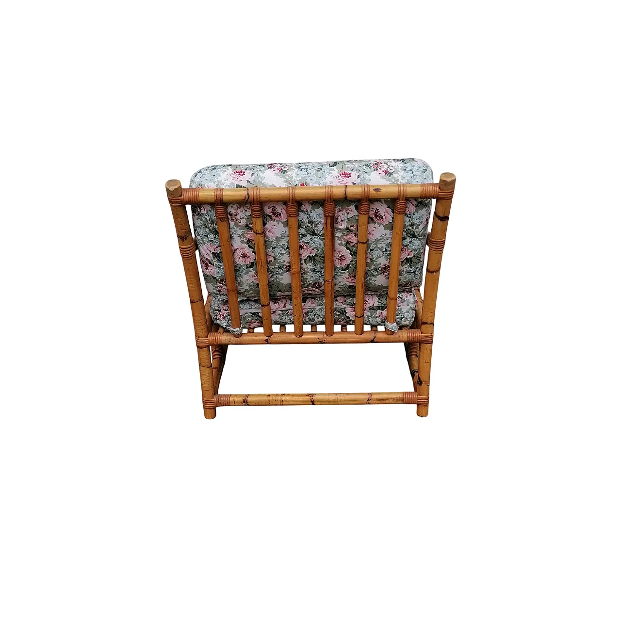 Bamboo armchair, 70s 5