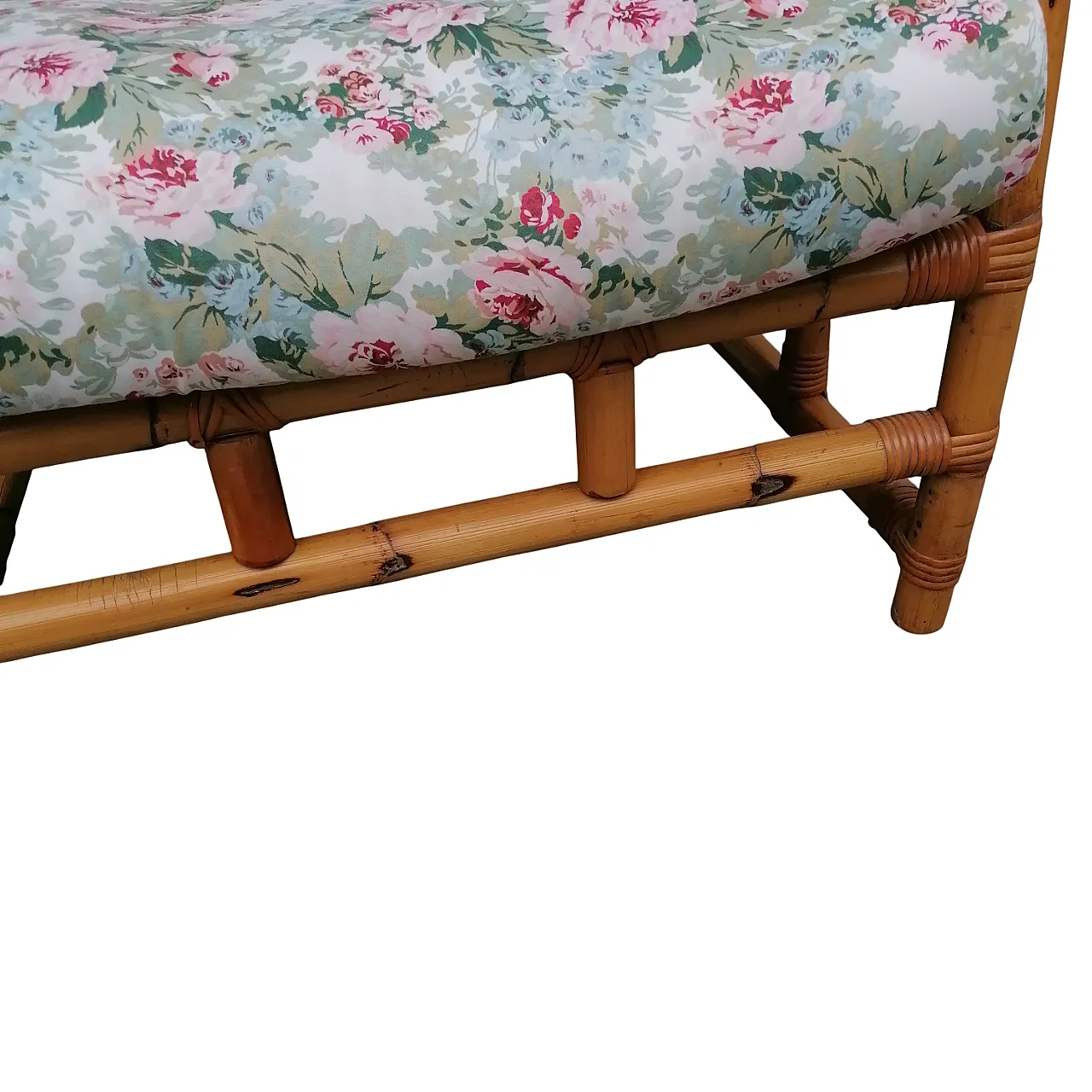 Bamboo armchair, 70s 7