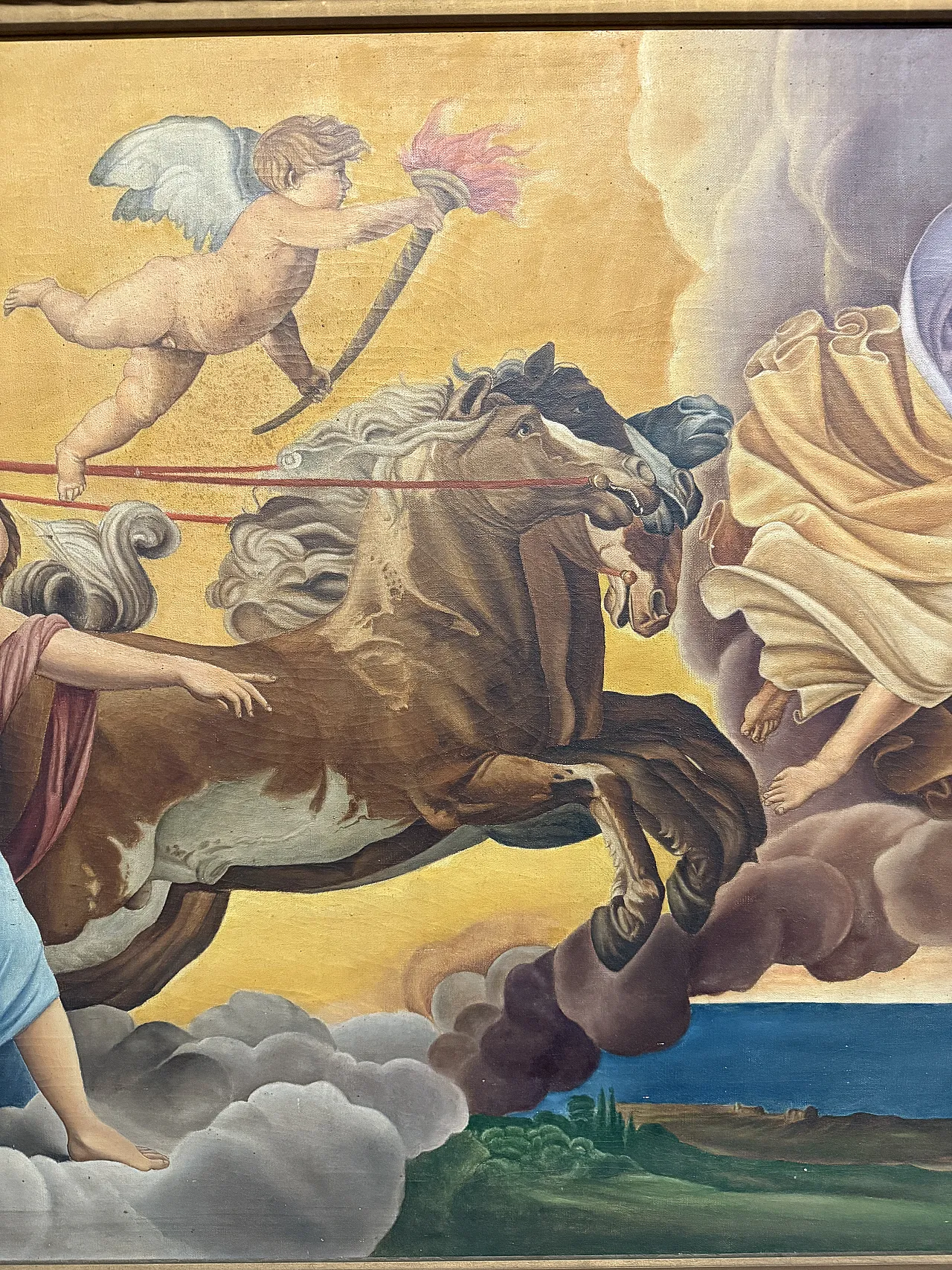 The Chariot of the Sun by Guido Reni, oil on canvas, 19th century 4