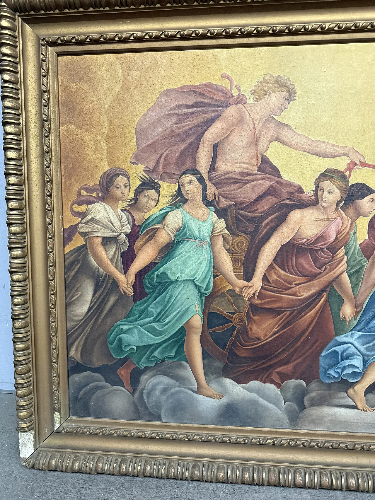 The Chariot of the Sun by Guido Reni, oil on canvas, 19th century 7