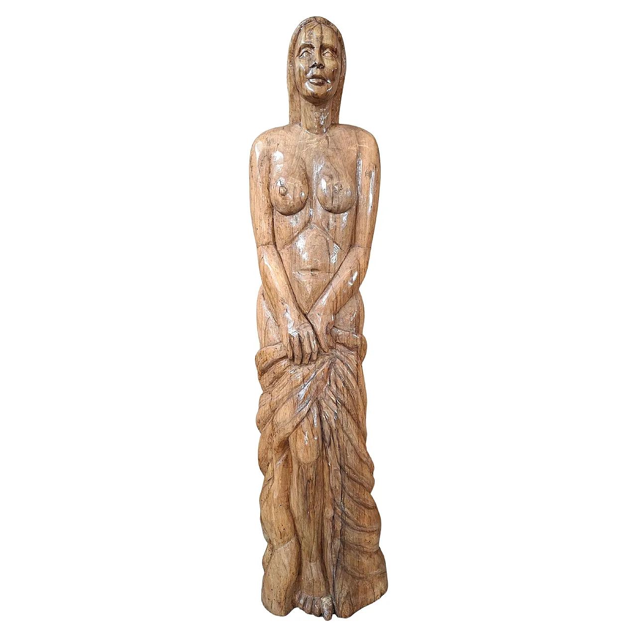Female Nude, lignea sculpture, 1940s 1