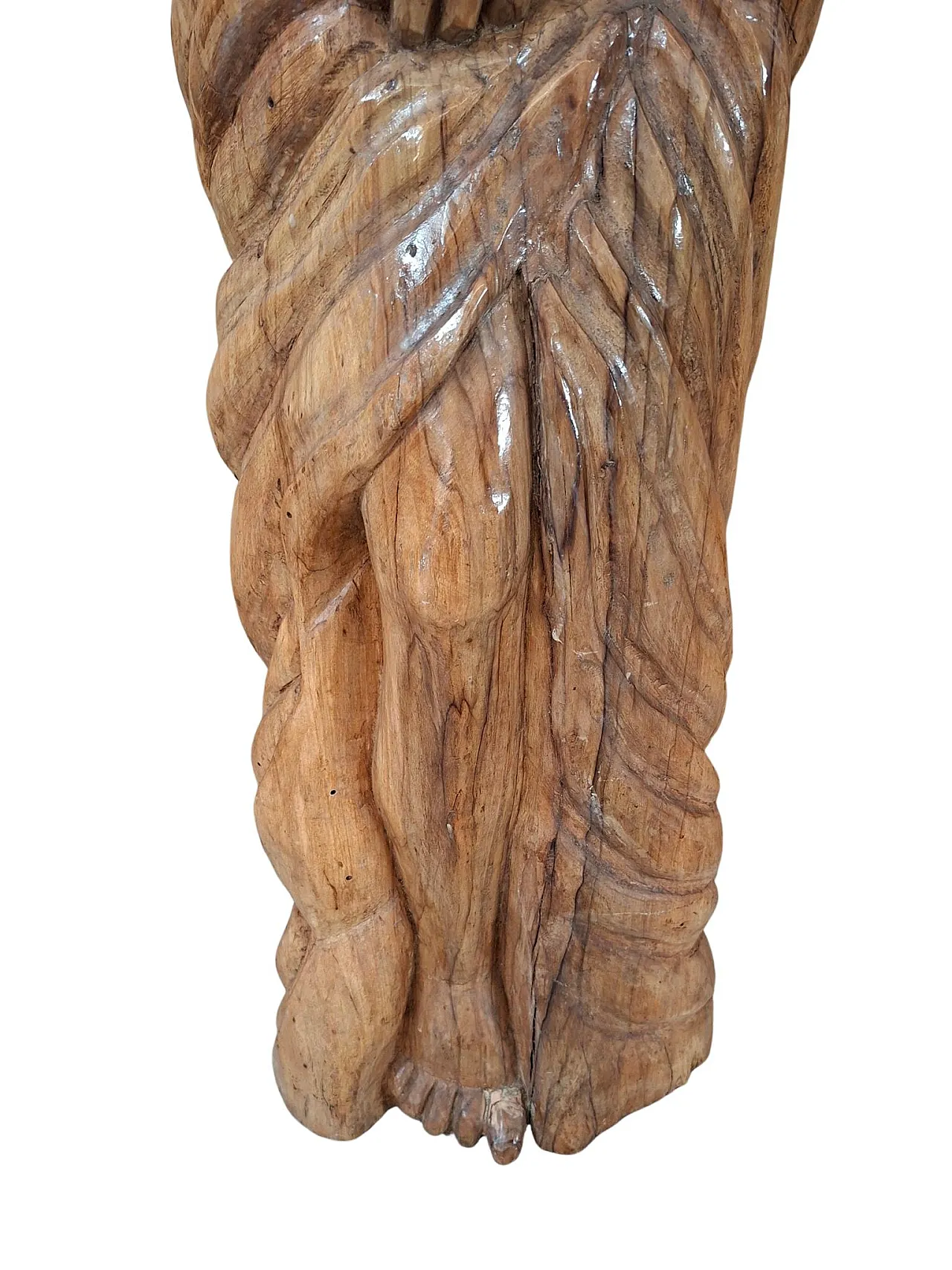Female Nude, lignea sculpture, 1940s 4