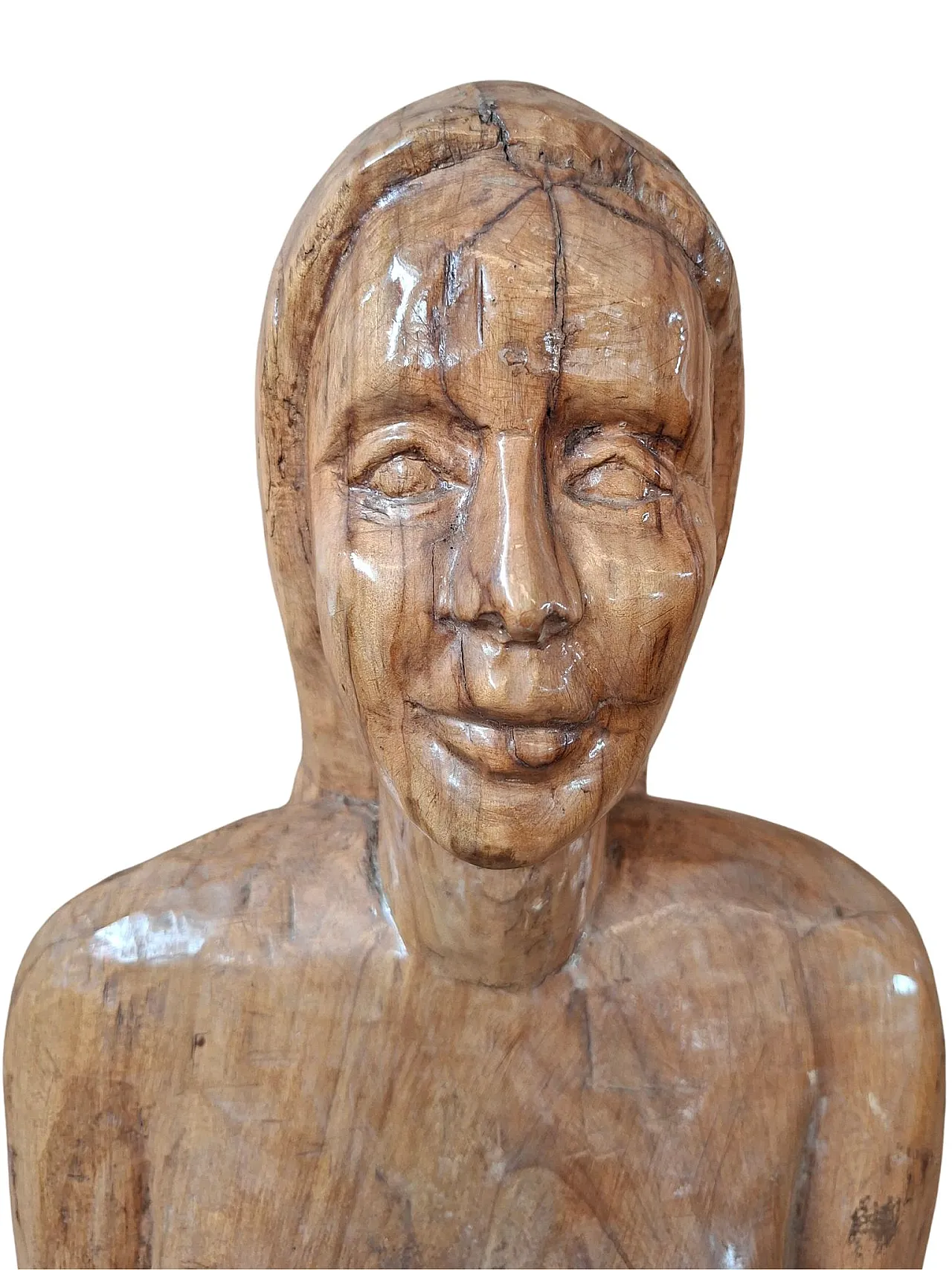 Female Nude, lignea sculpture, 1940s 5