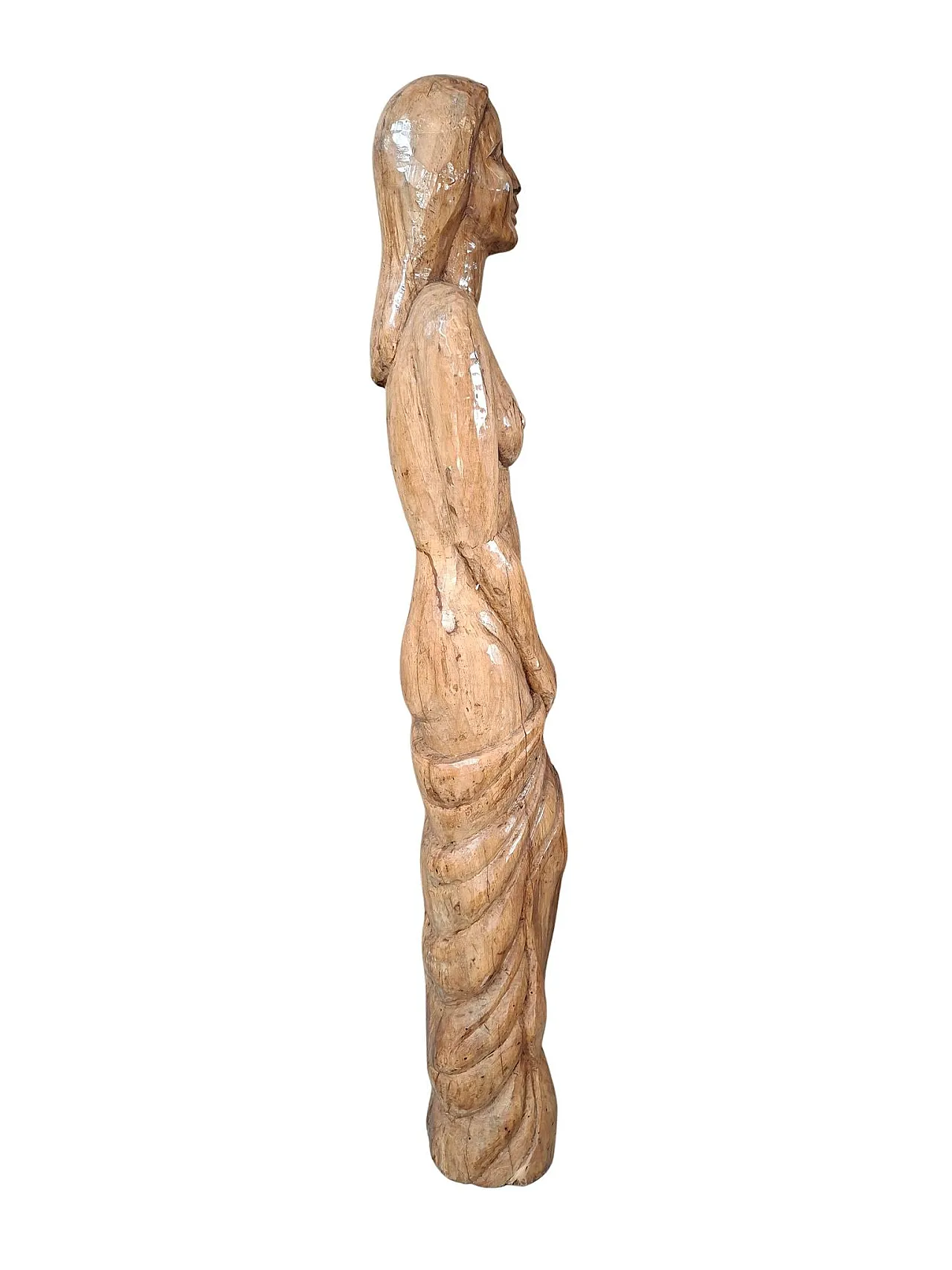 Female Nude, lignea sculpture, 1940s 6