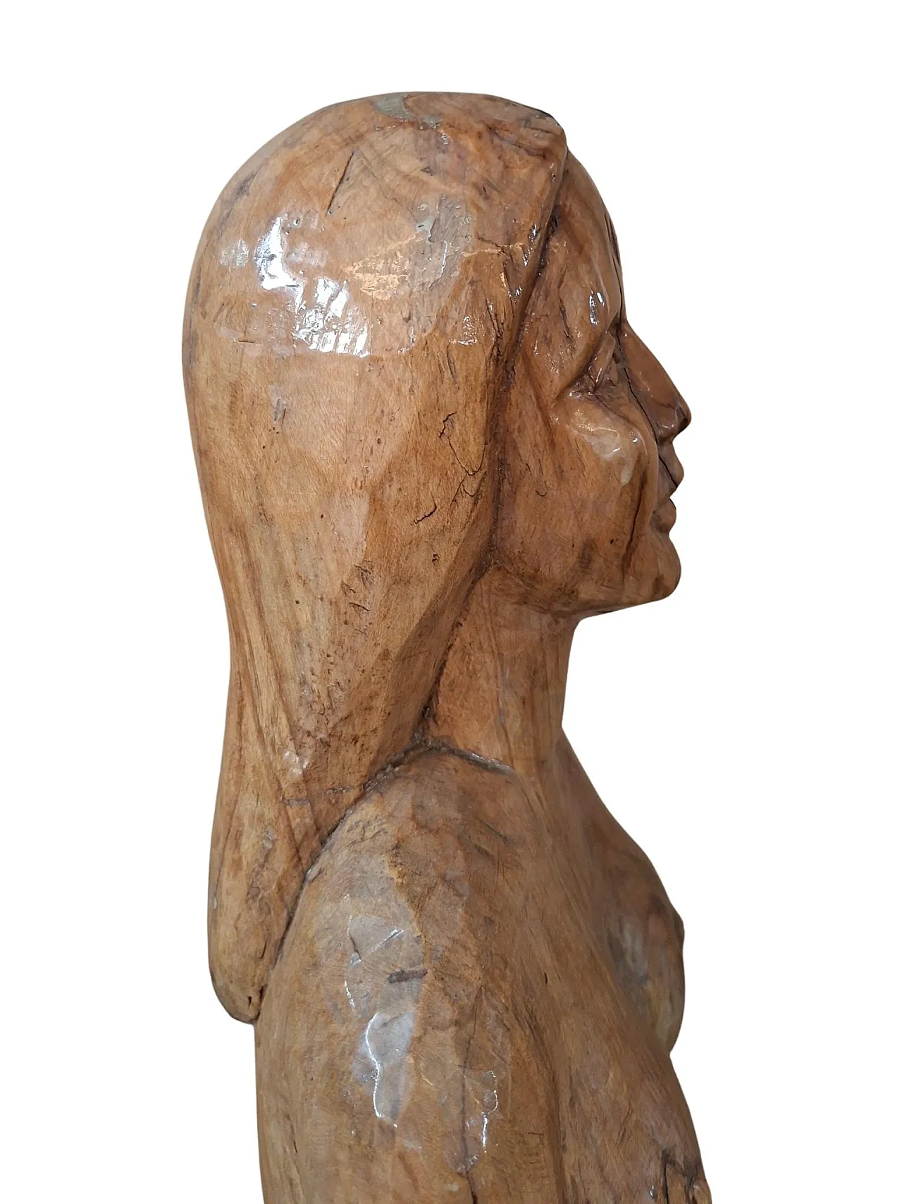 Female Nude, lignea sculpture, 1940s 7