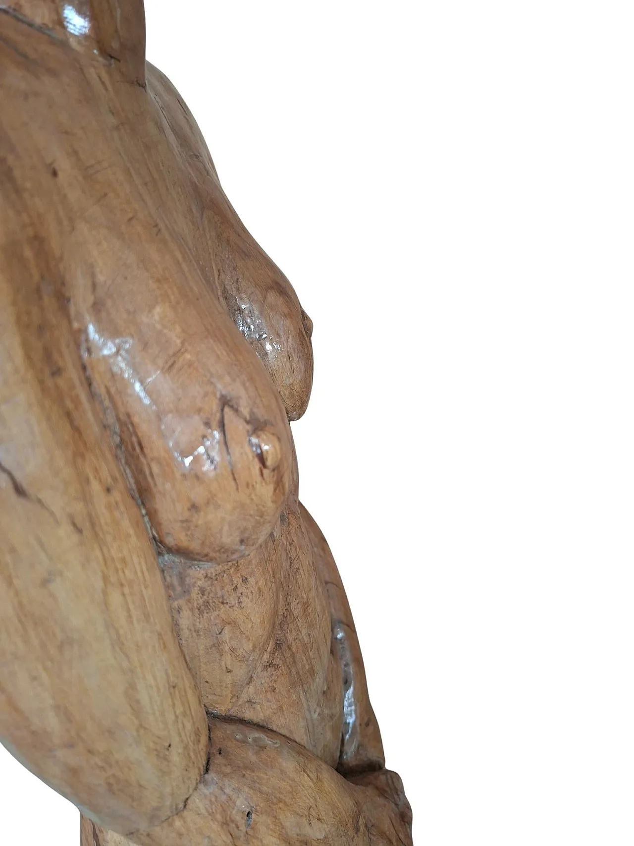 Female Nude, lignea sculpture, 1940s 8