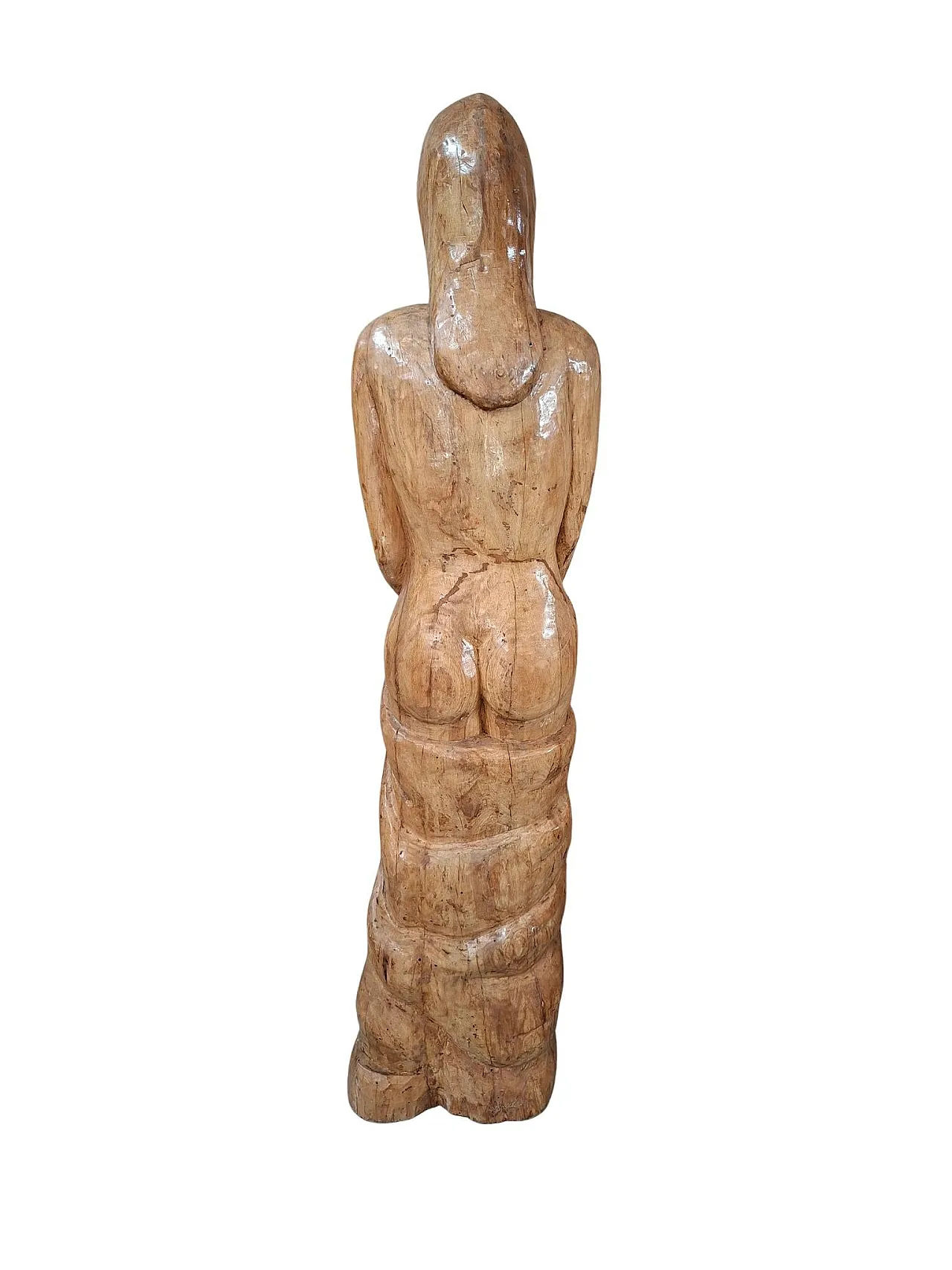 Female Nude, lignea sculpture, 1940s 9