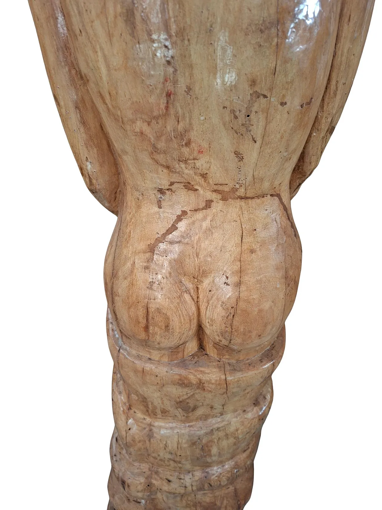 Female Nude, lignea sculpture, 1940s 10