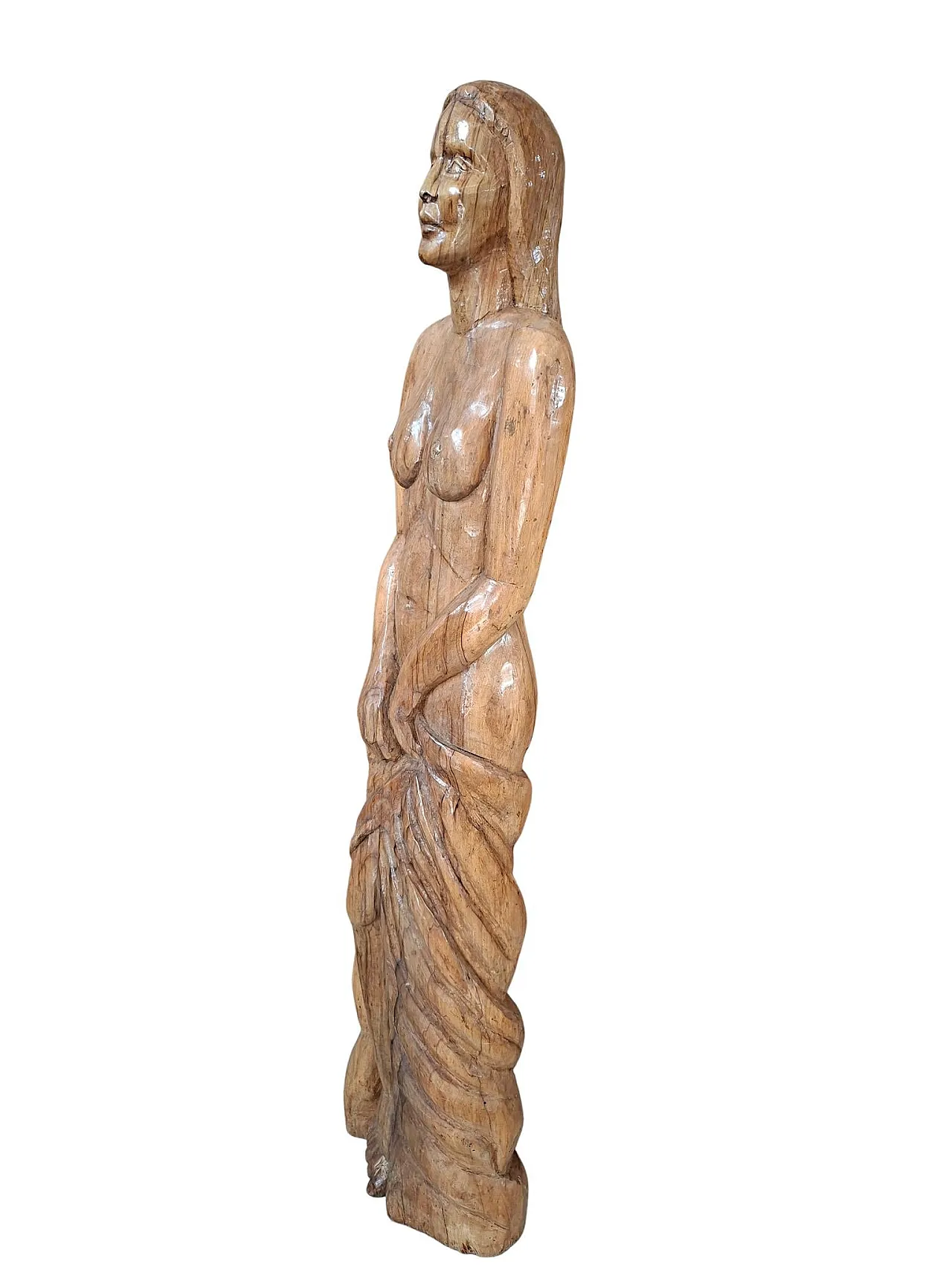 Female Nude, lignea sculpture, 1940s 11