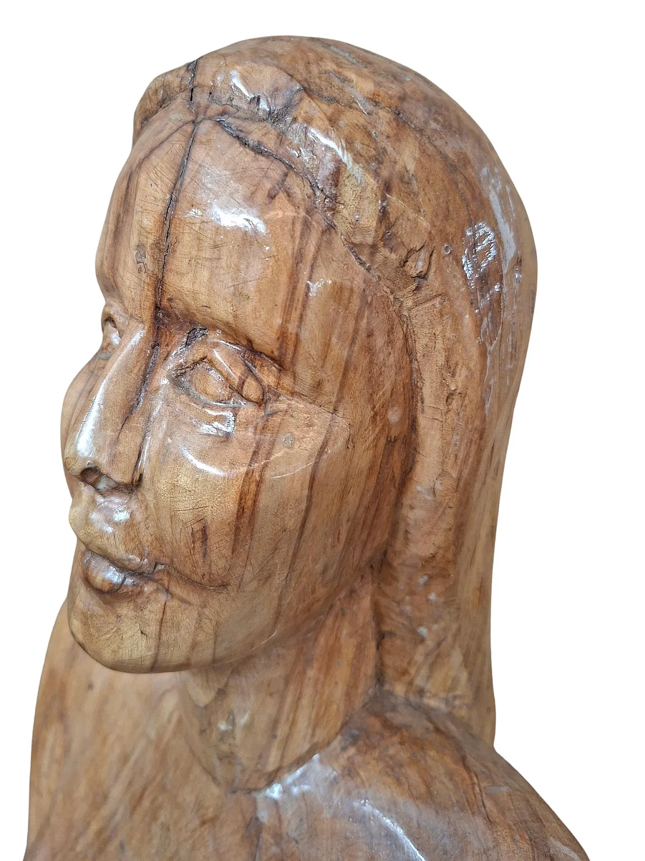 Female Nude, lignea sculpture, 1940s 13