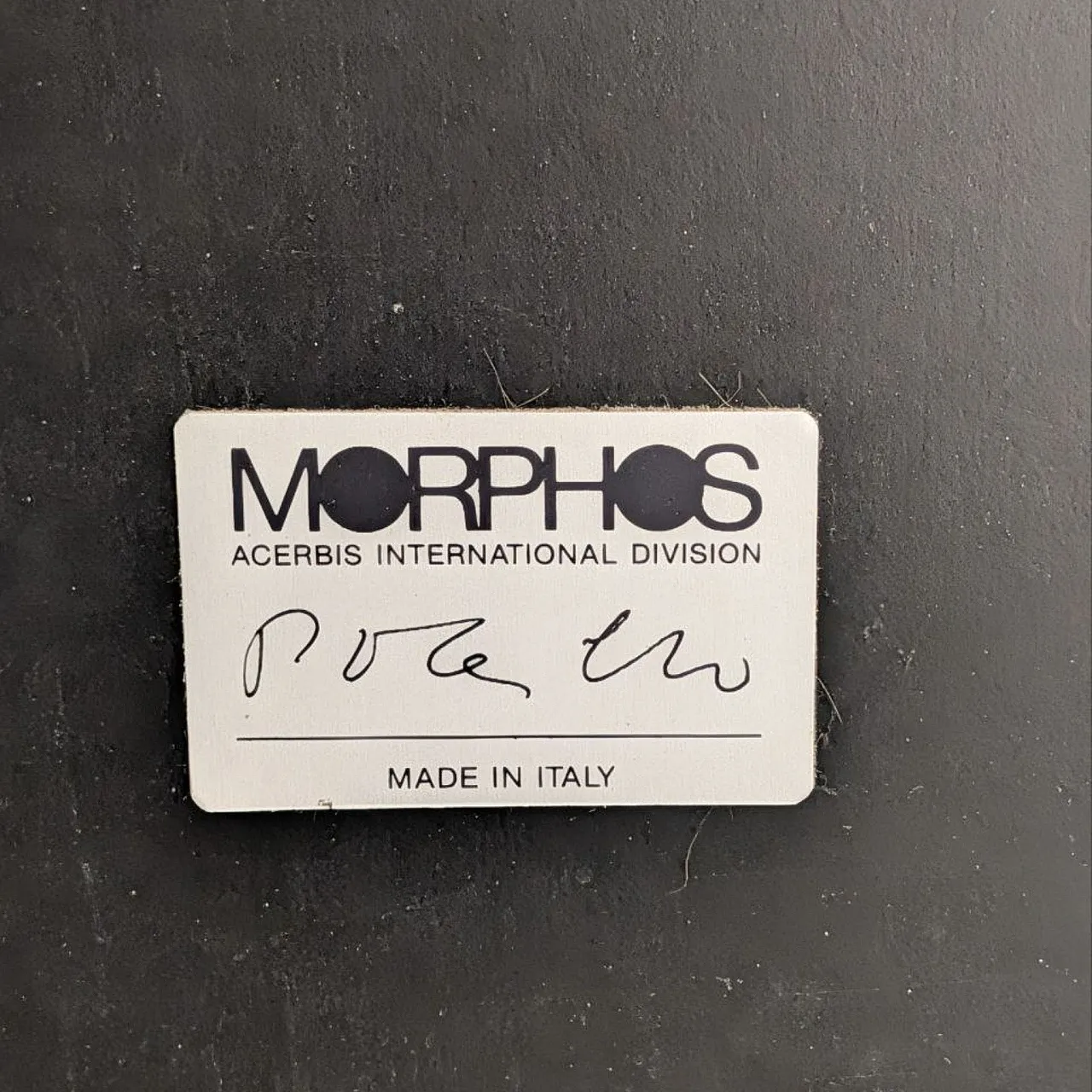 Specchio di Rogelio Polesello Morphos per Acerbis, anni '70 2