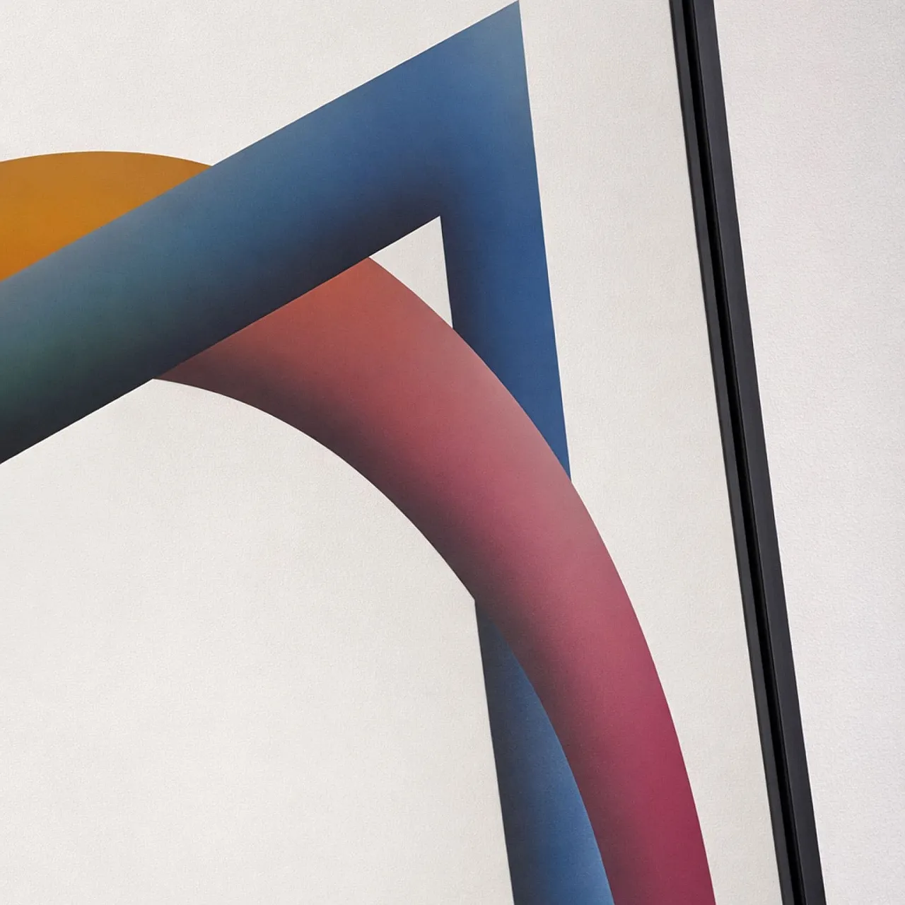 Specchio di Rogelio Polesello Morphos per Acerbis, anni '70 3