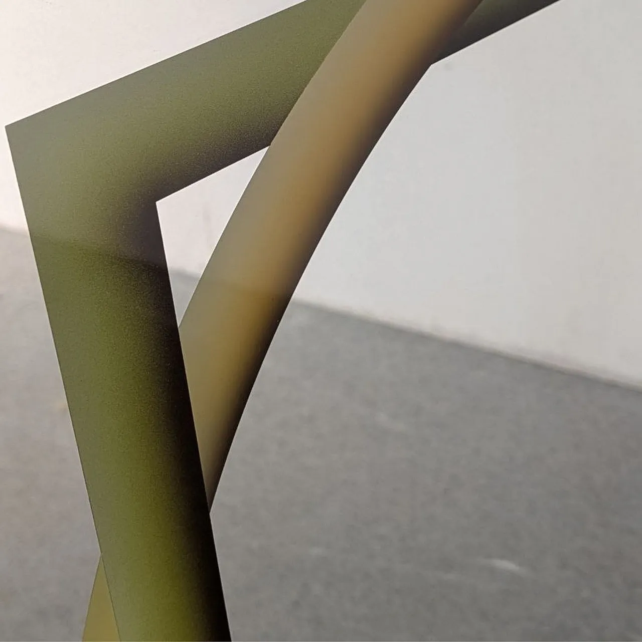 Specchio di Rogelio Polesello Morphos per Acerbis, anni '70 7