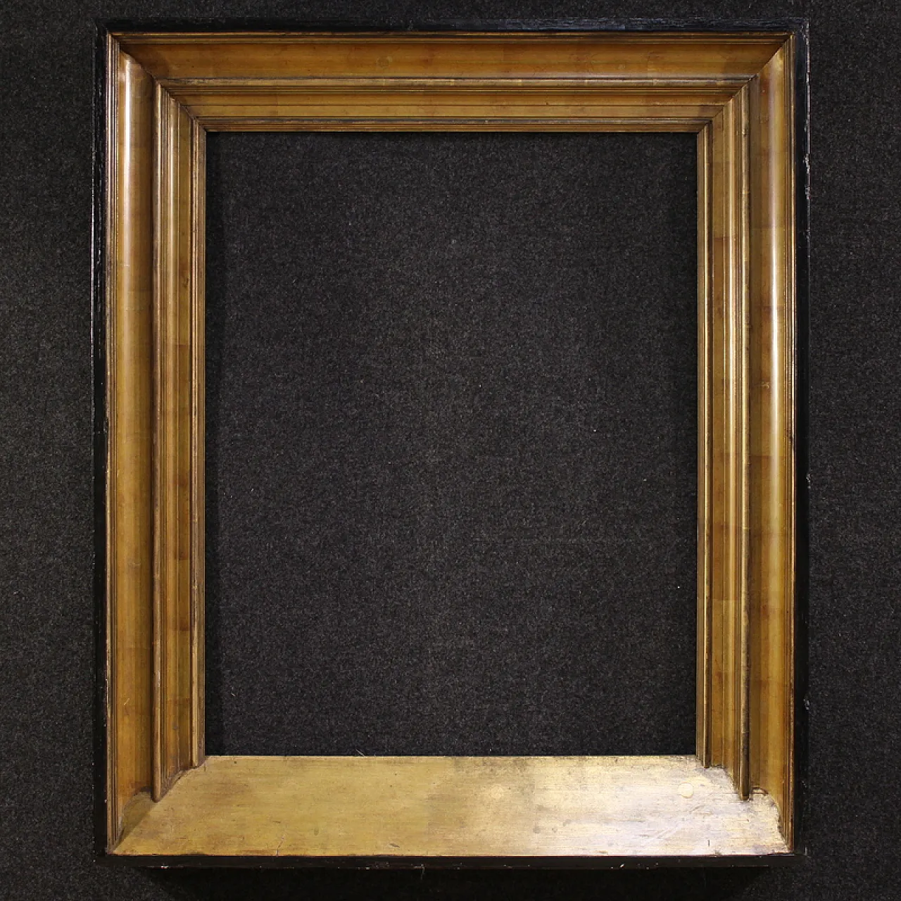 Dutch lacquered and gilded frame, 20th century 1