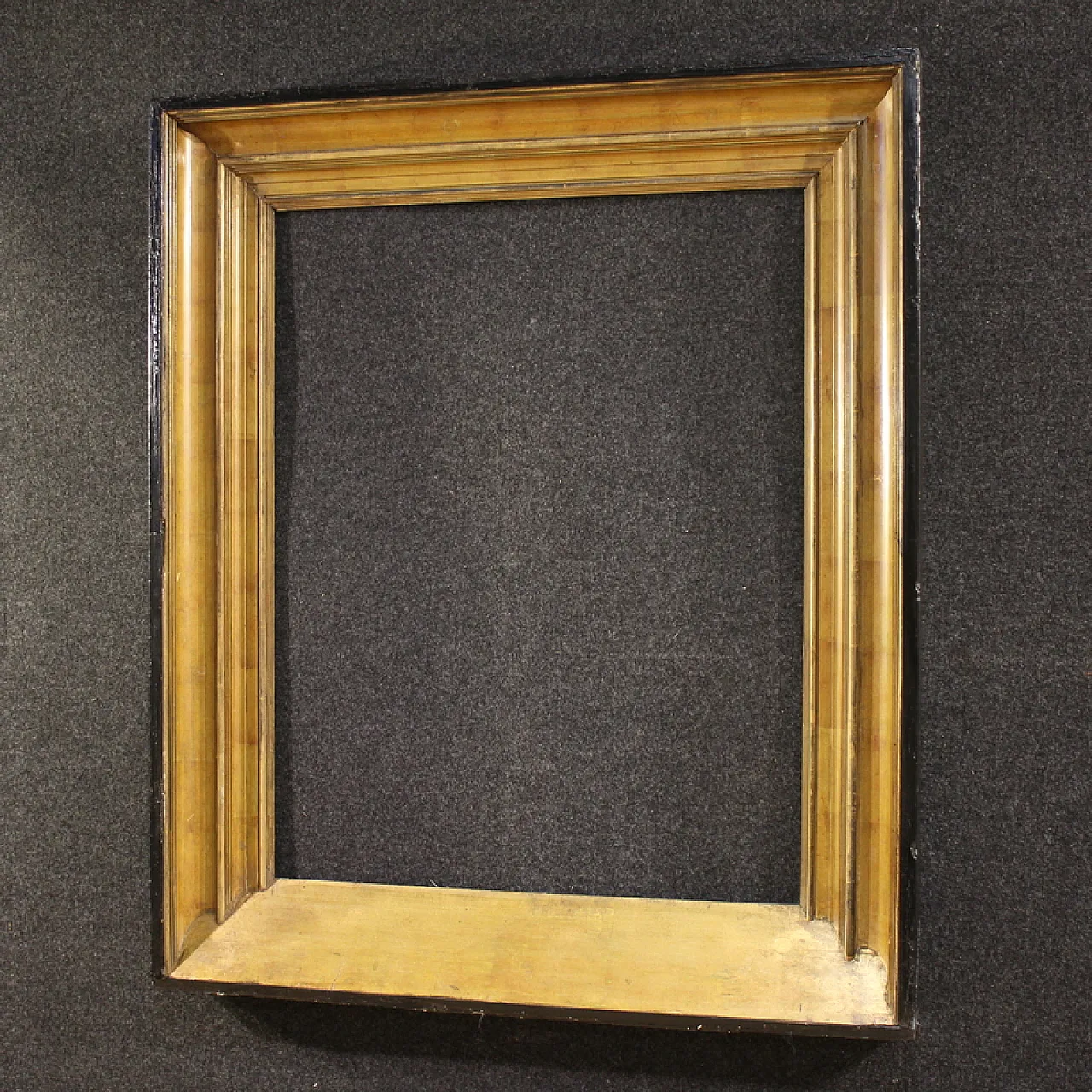 Dutch lacquered and gilded frame, 20th century 11
