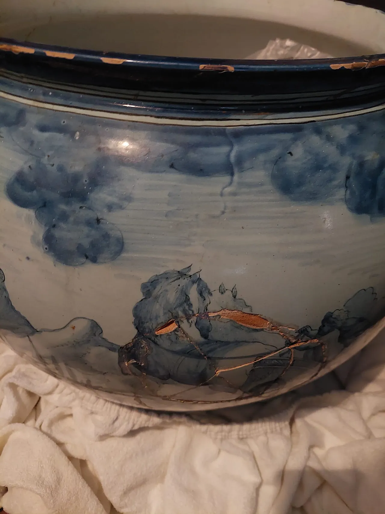 Albisola ceramic vase, 20s 1