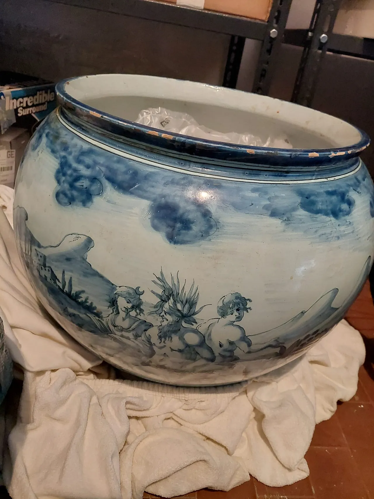 Albisola ceramic vase, 20s 2