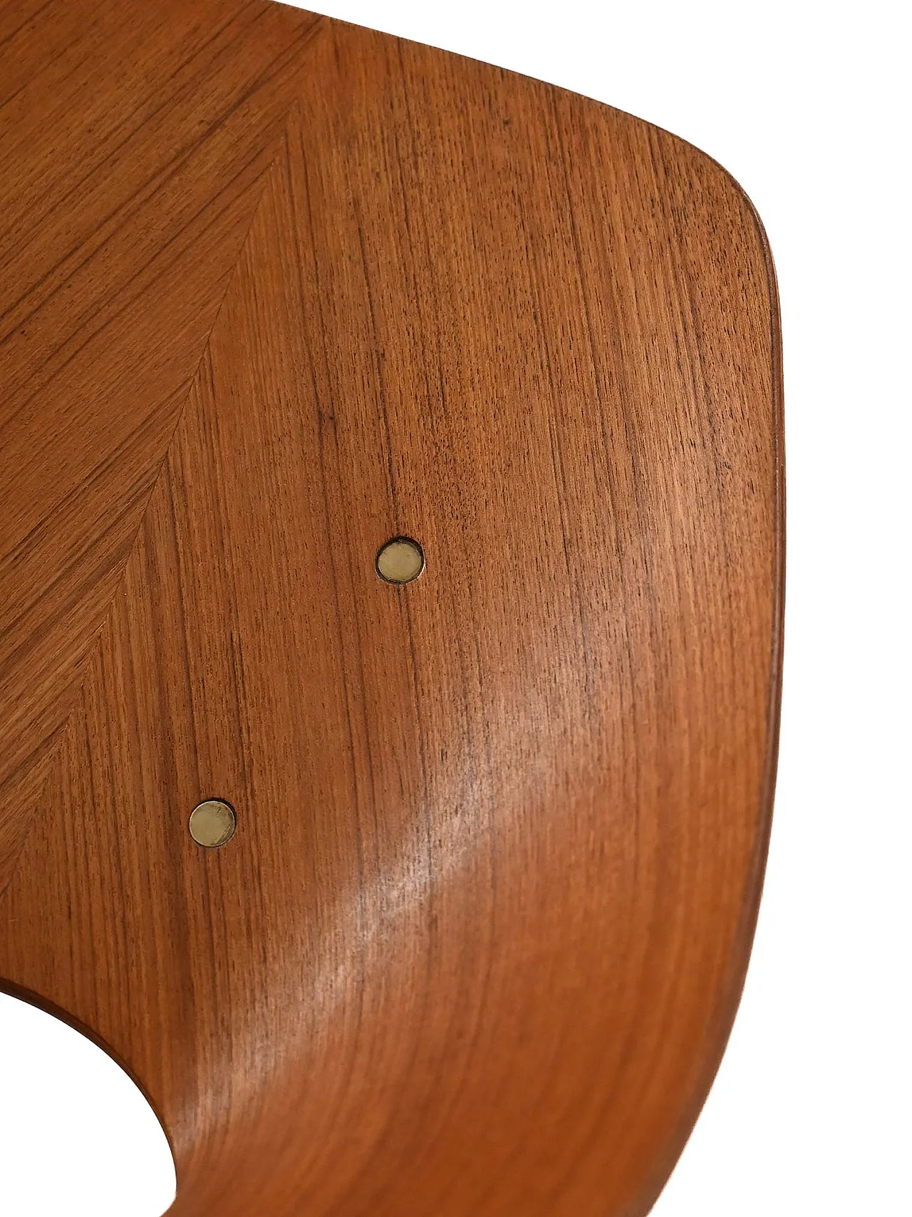 6 Medea chairs by Vittorio Nobili in mahogany, 50s 7