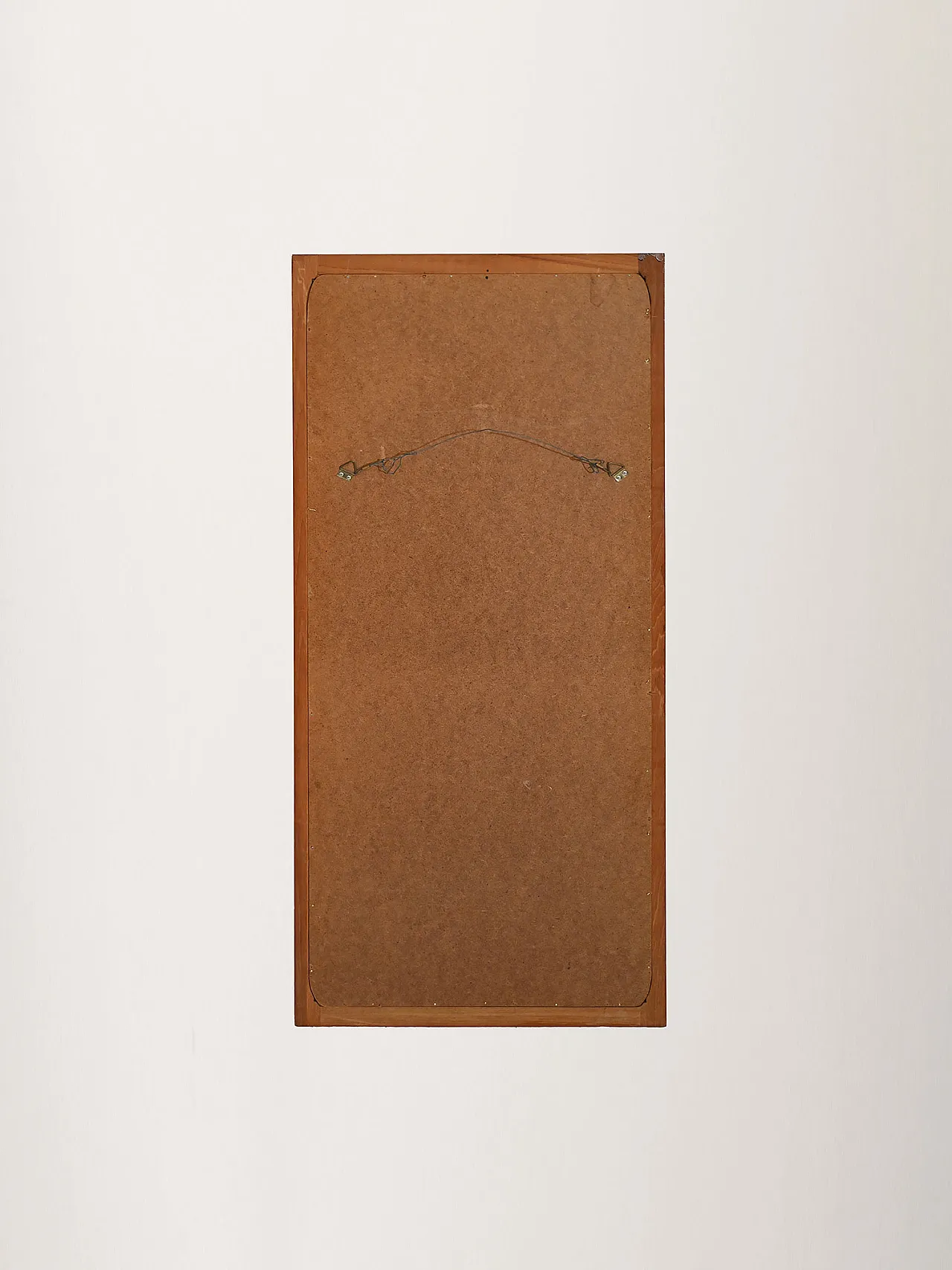 Specchio scandinavo in teak, anni '60 6