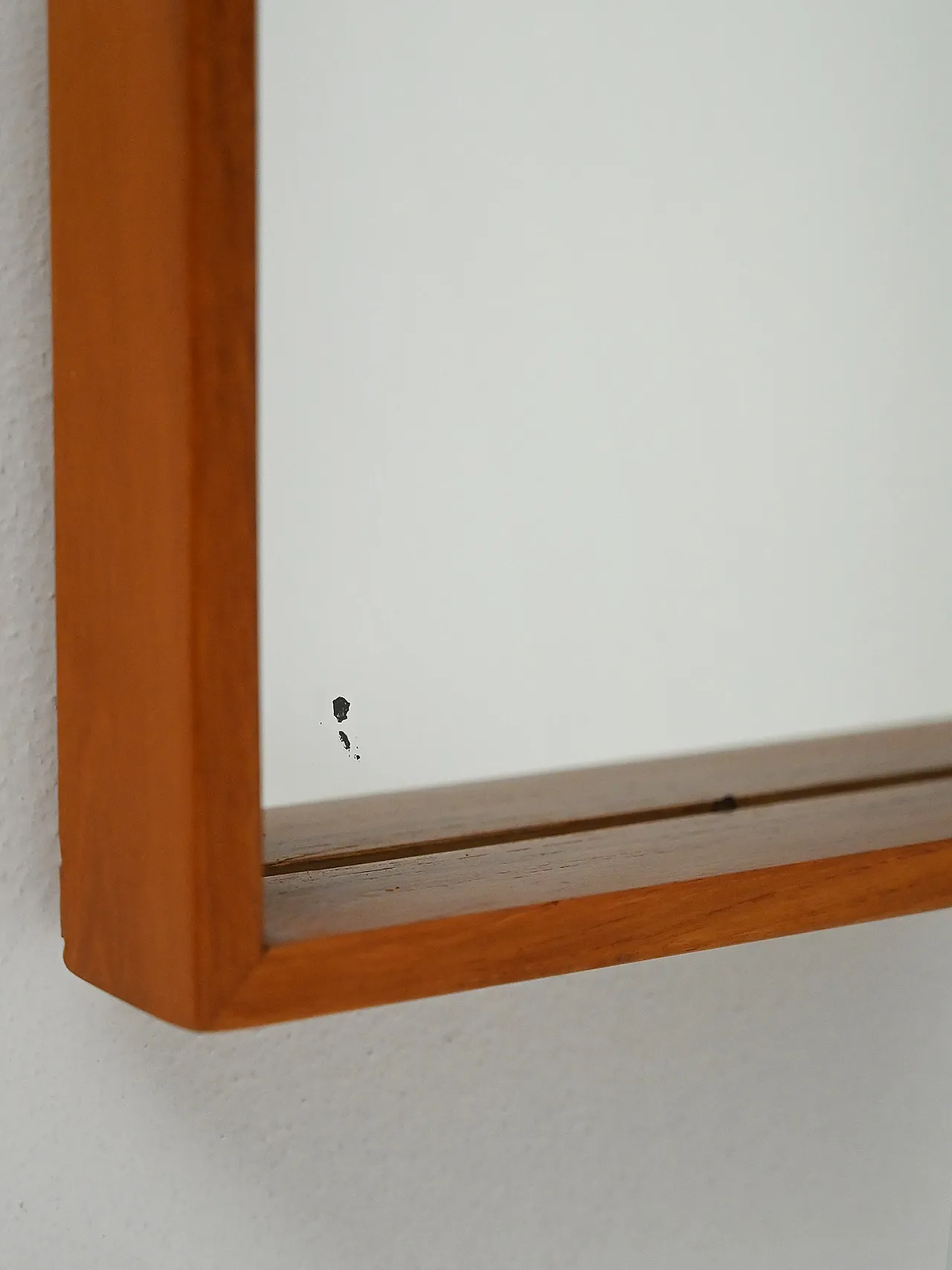 Specchio svedese in teak, anni '60 6