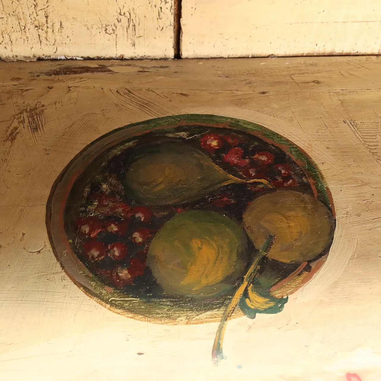 Credenza in abete laccata, '800 9